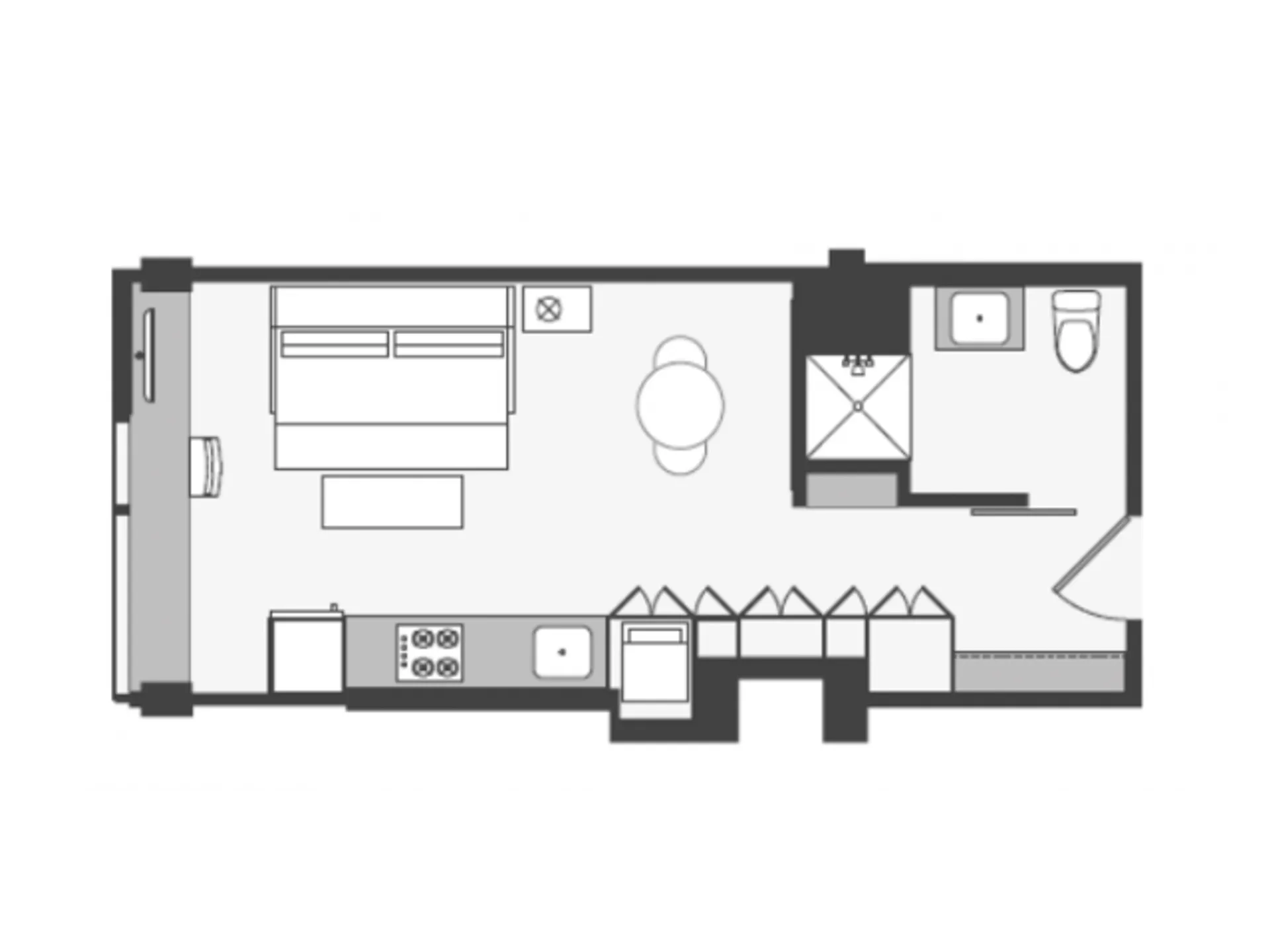 1515 N Fremont St, ,  60642, USA 60642-unit#510-Chicago-IL