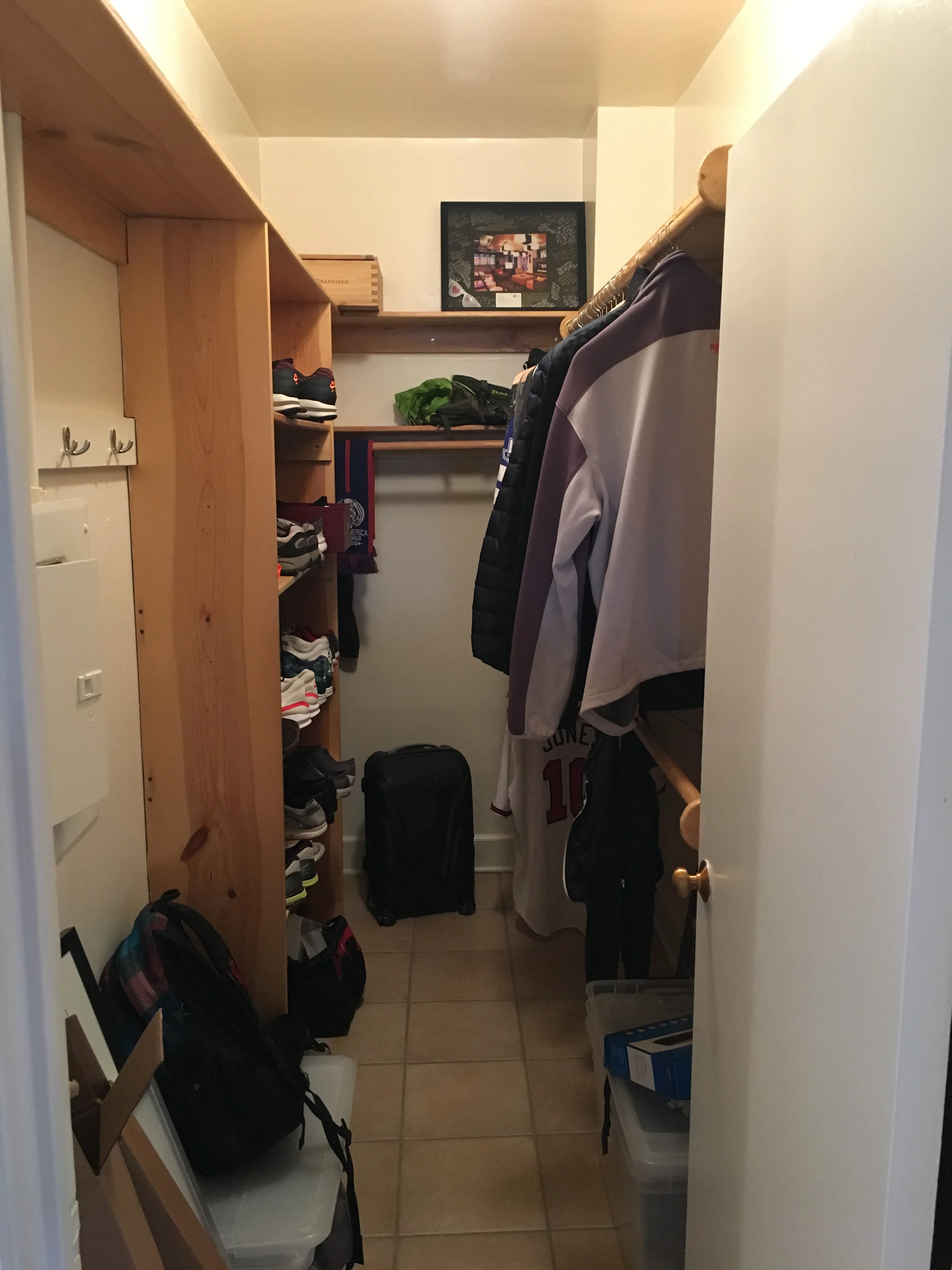 Huge Walk-in Closets