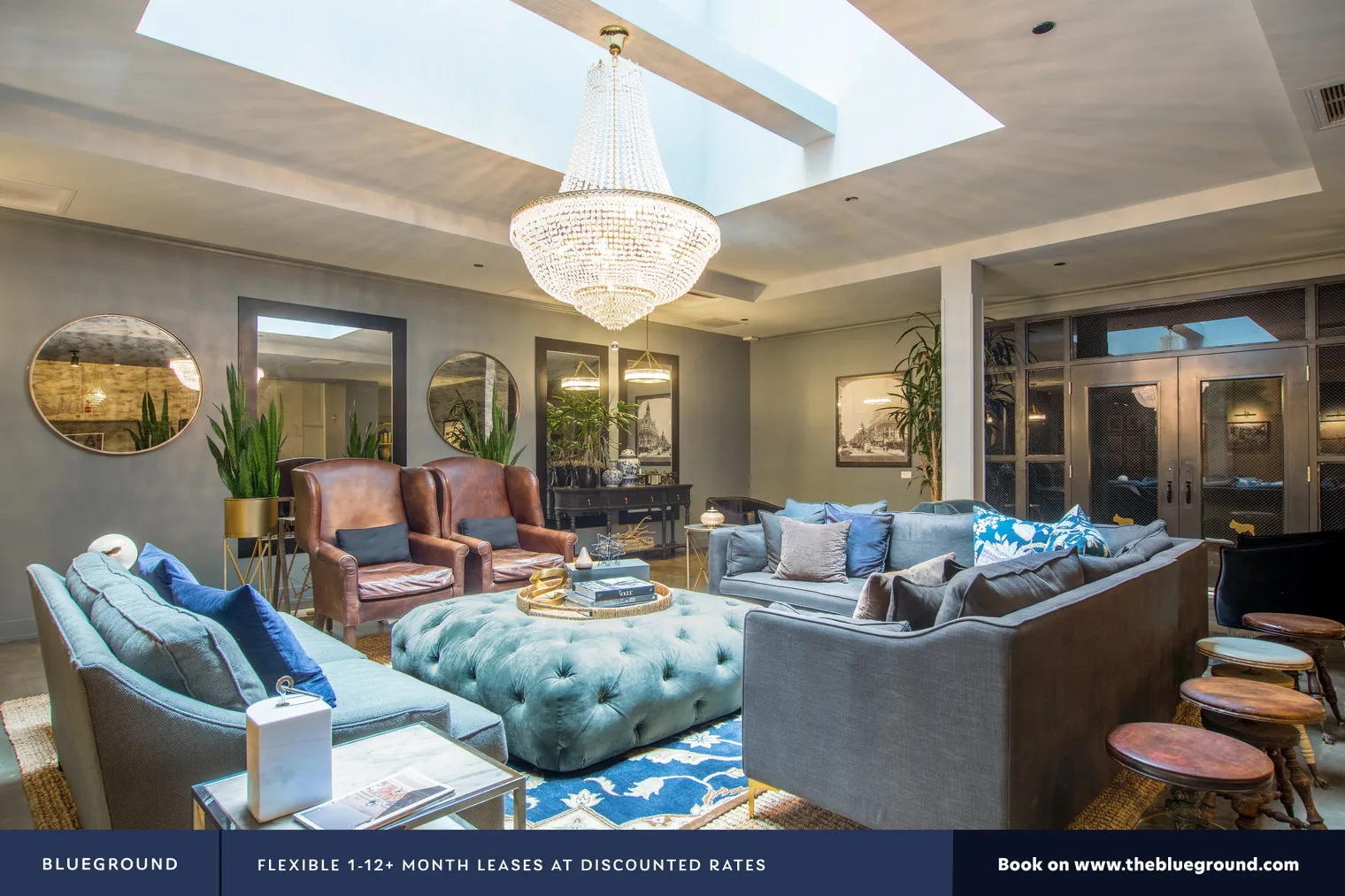 Blueground at Bush Temple Tower Apartments