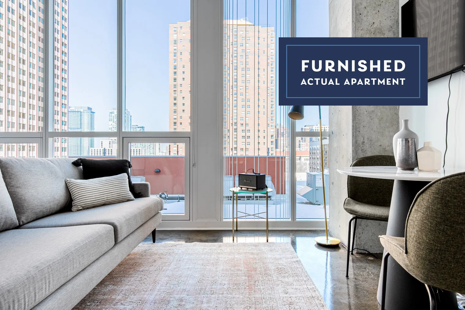 Blueground at Bush Temple Tower Apartments