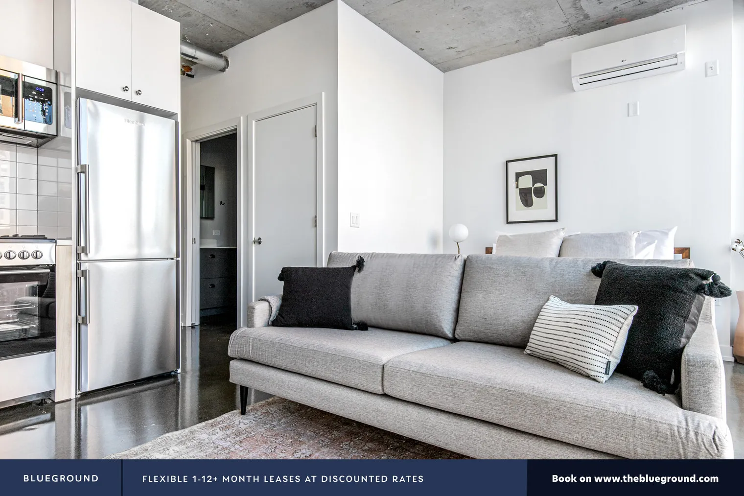 Blueground at Bush Temple Tower Apartments