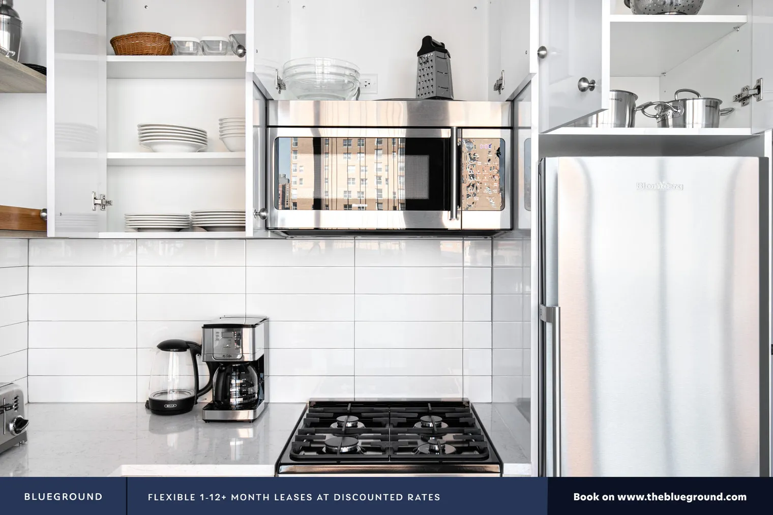 Blueground at Bush Temple Tower Apartments