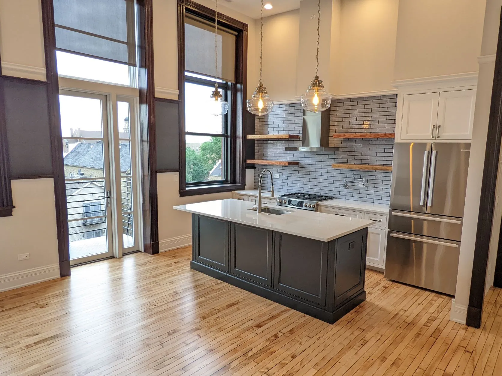 Peabody School Apartments in Noble Square Chciago