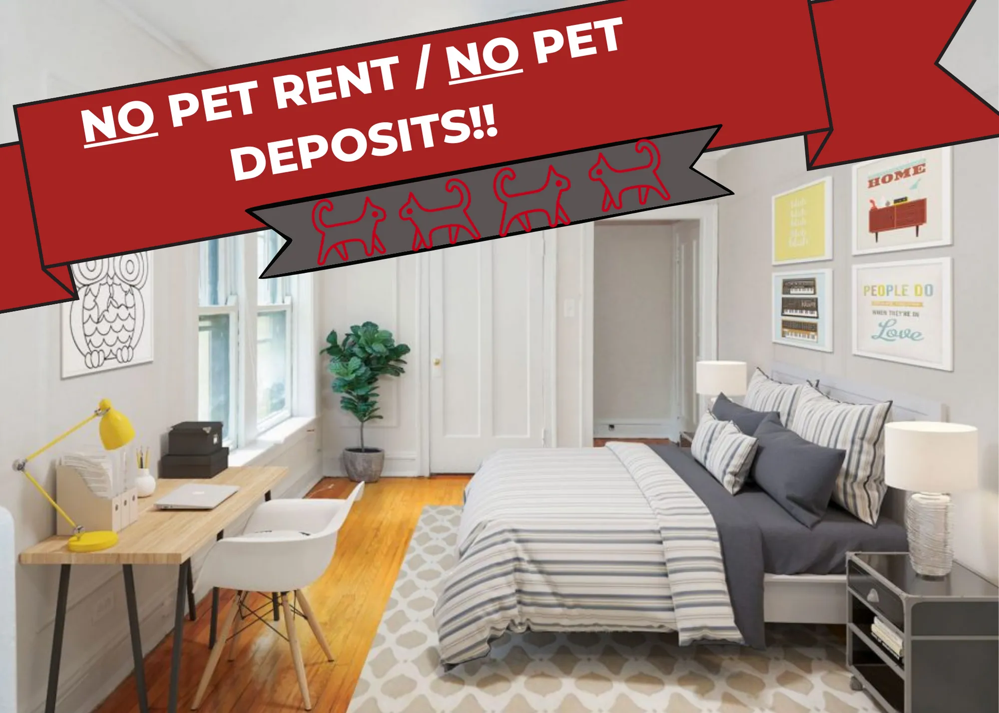 596 West Hawthorne, Studio Apartment