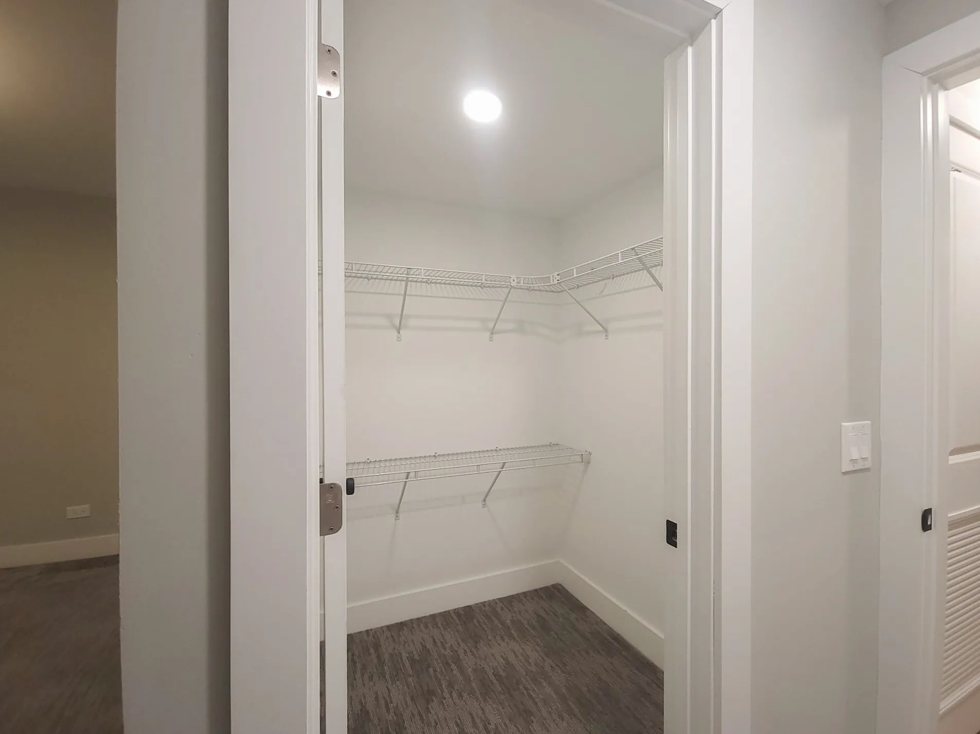 closet at 2020 West Montrose Apartments in Ravenswood, Chicago