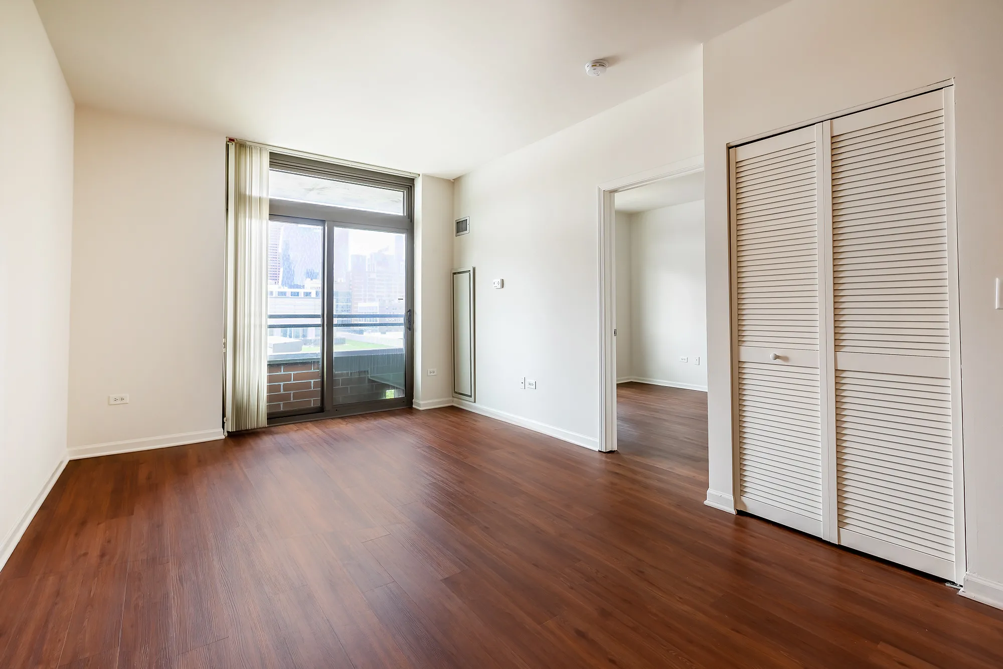 Bedroom at Astoria Tower Chicago Apartments in the South Loop