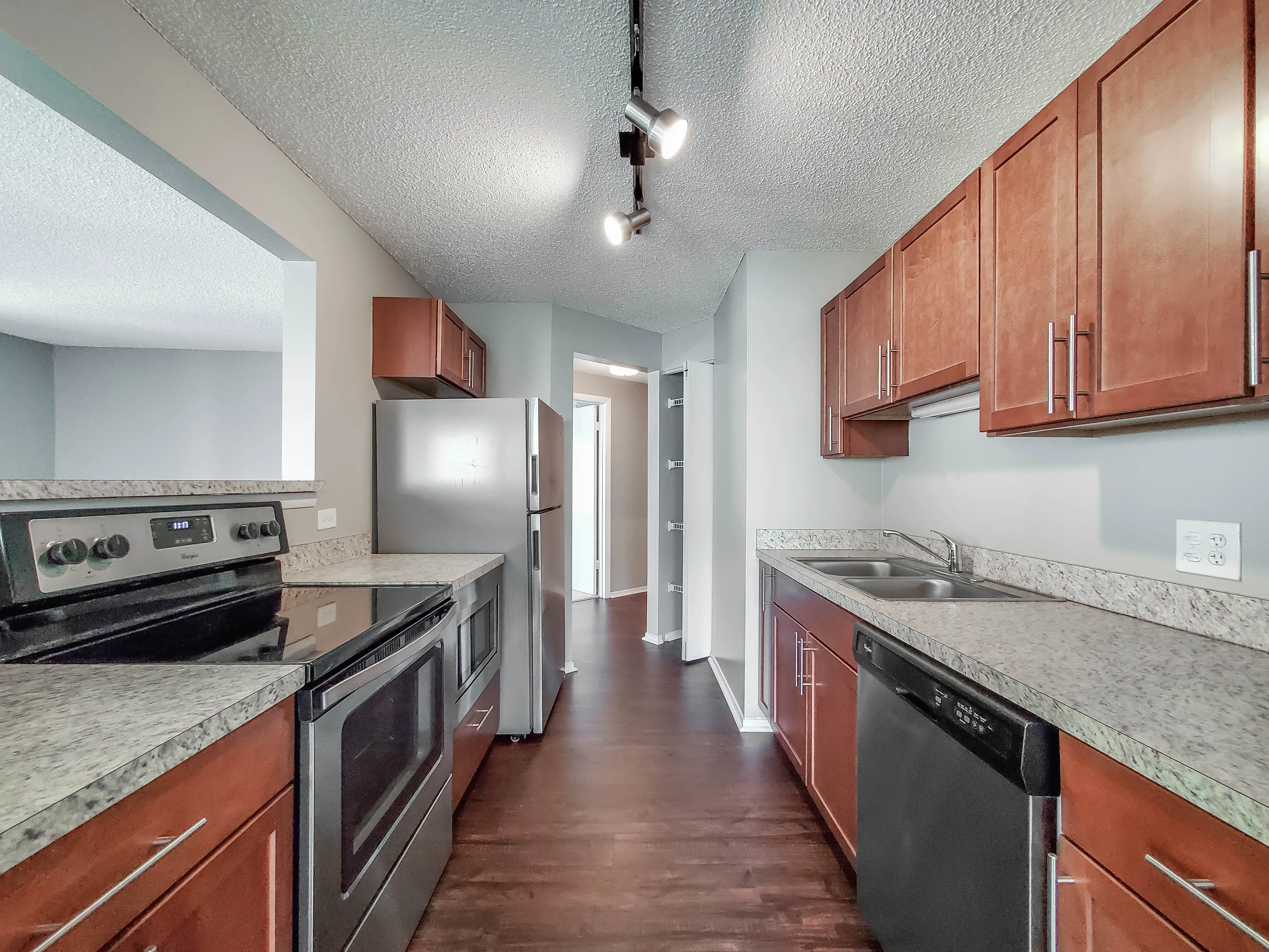 Kitchen at Axis Apartments Streeterville Chicago
