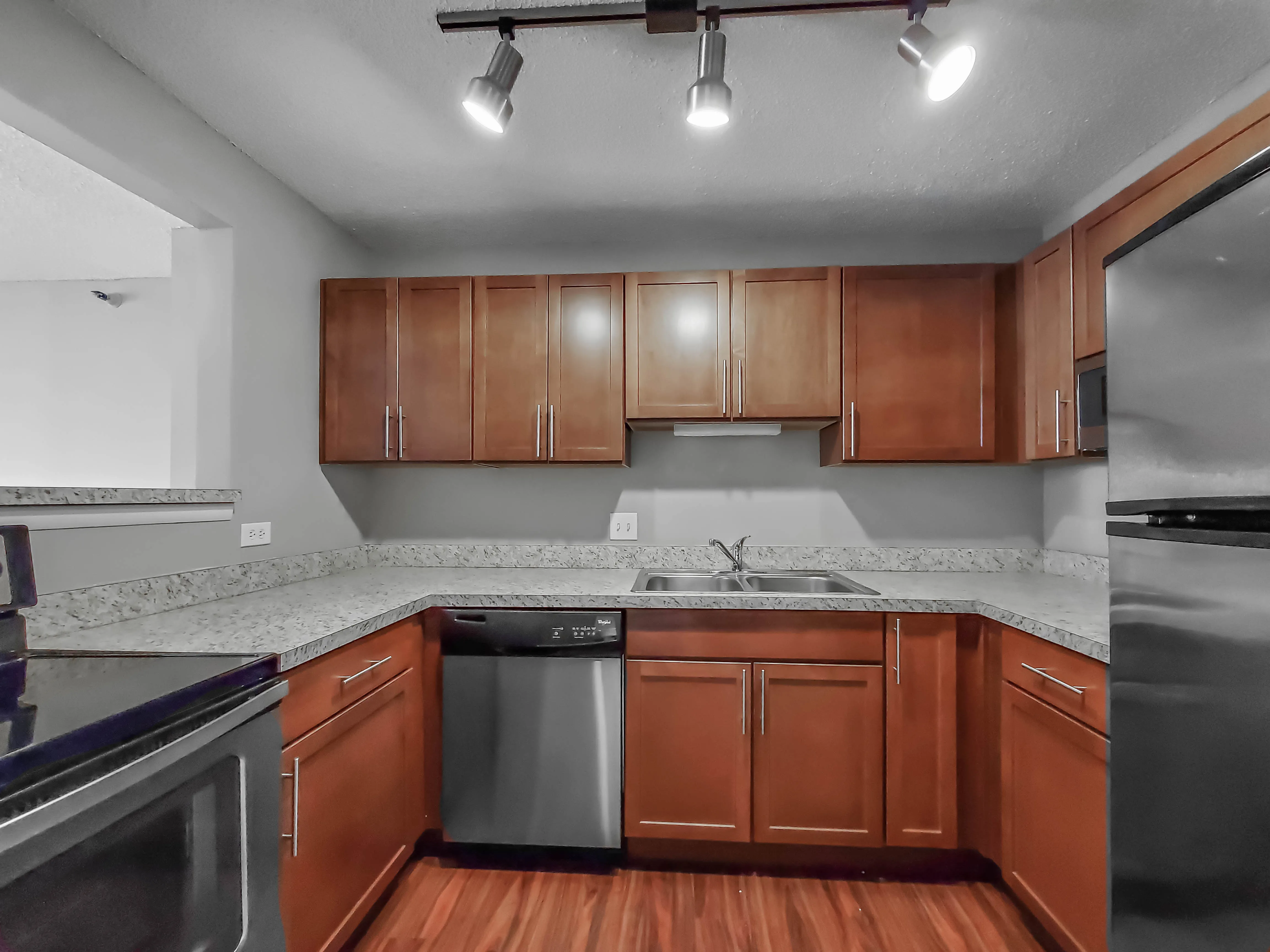 Kitchen at Axis Apartments Streeterville Chicago