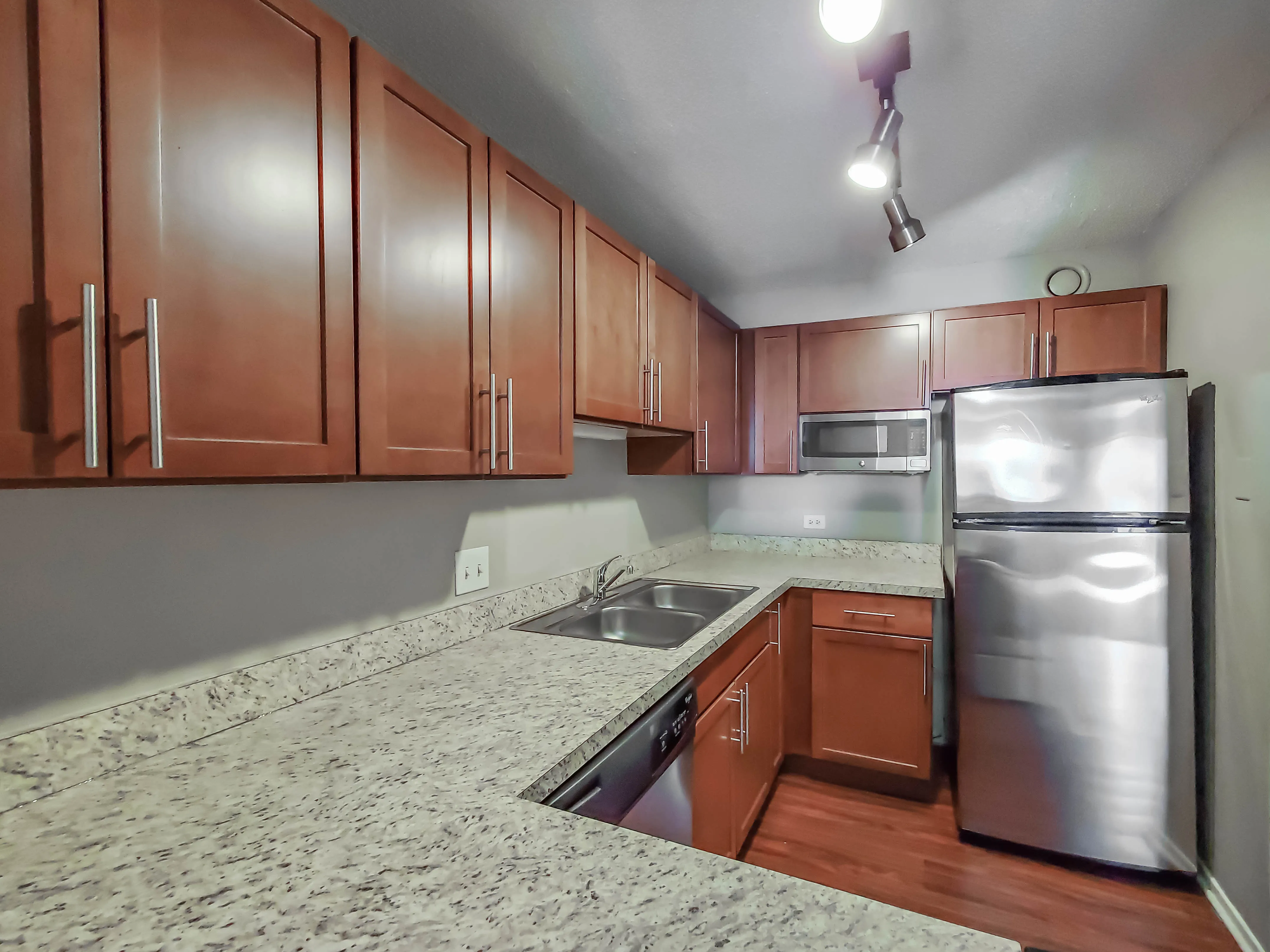 Kitchen at Axis Apartments Streeterville Chicago