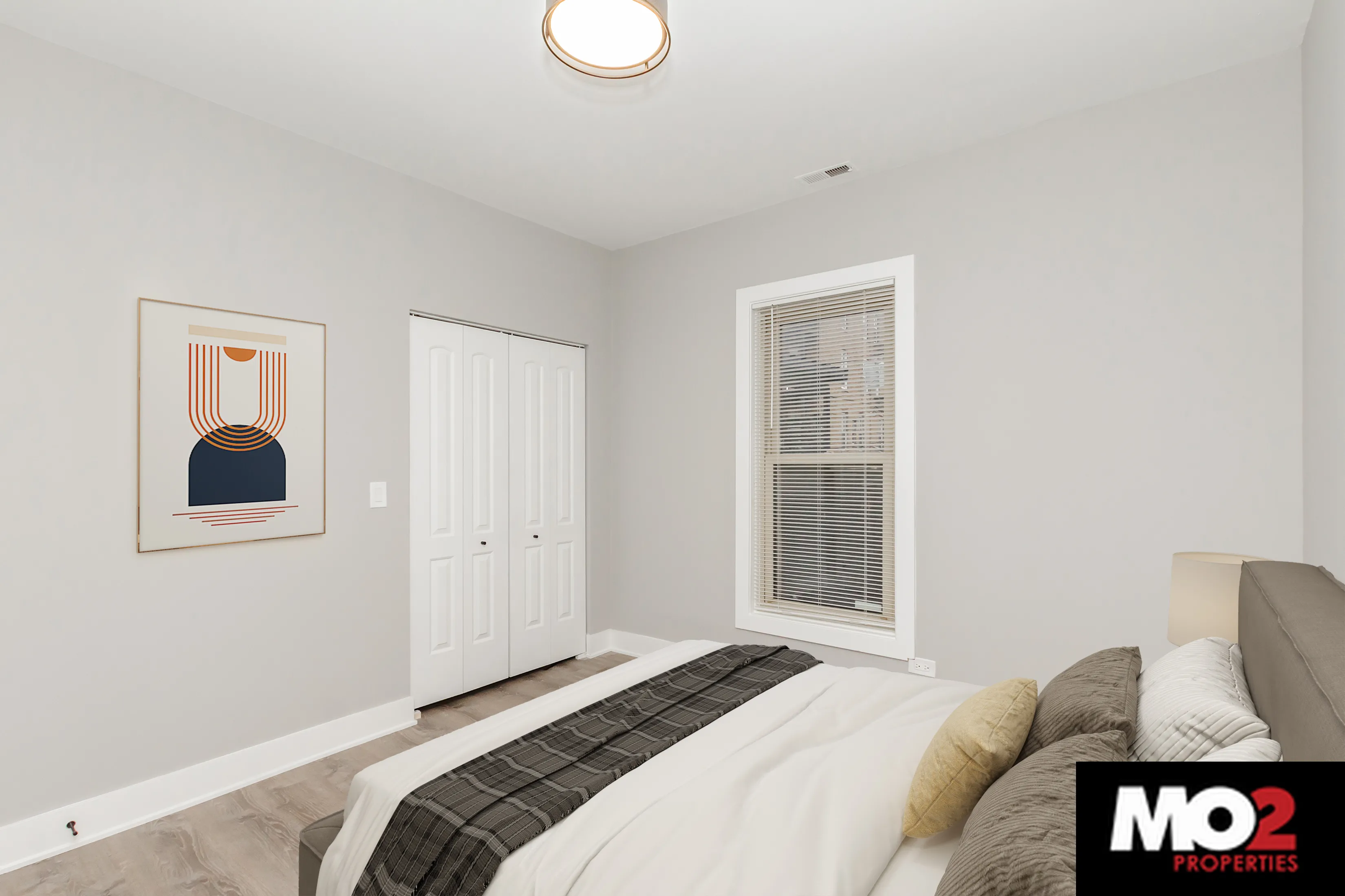 CH bedroom at 452 N May Apartments