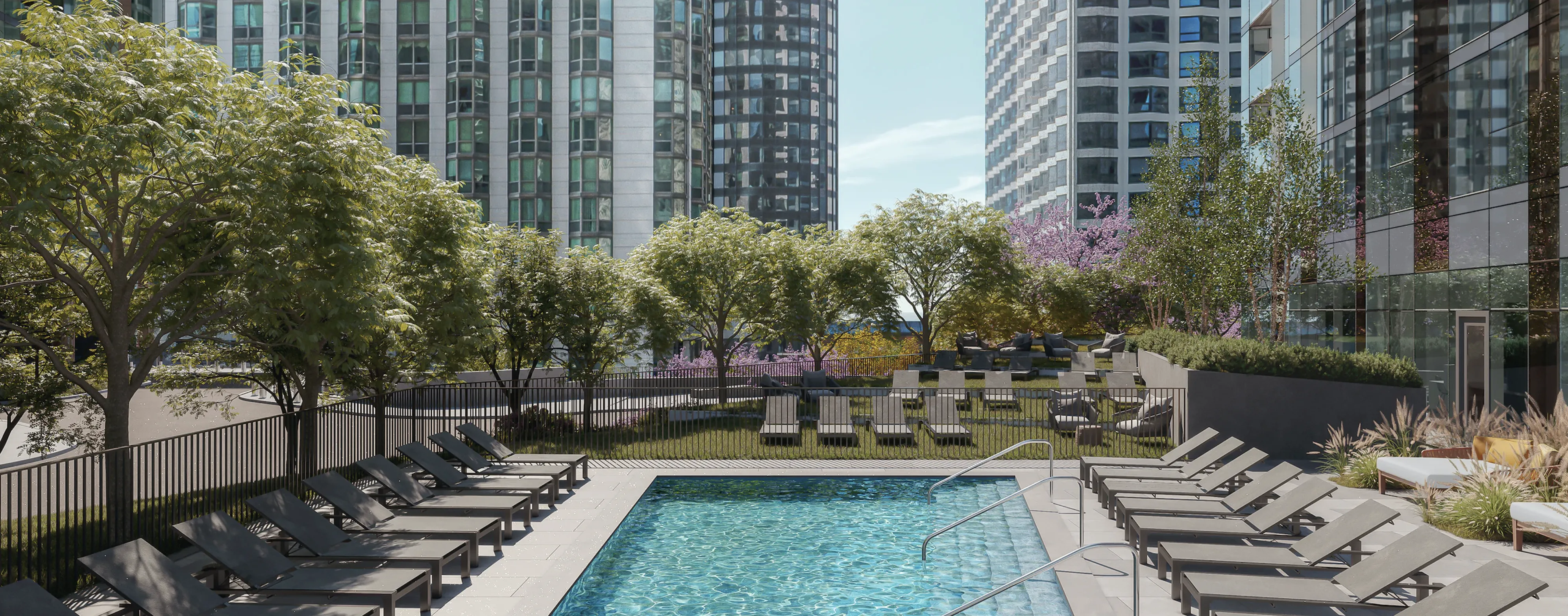 Cascade Apartments in Lakeshore East Chicago