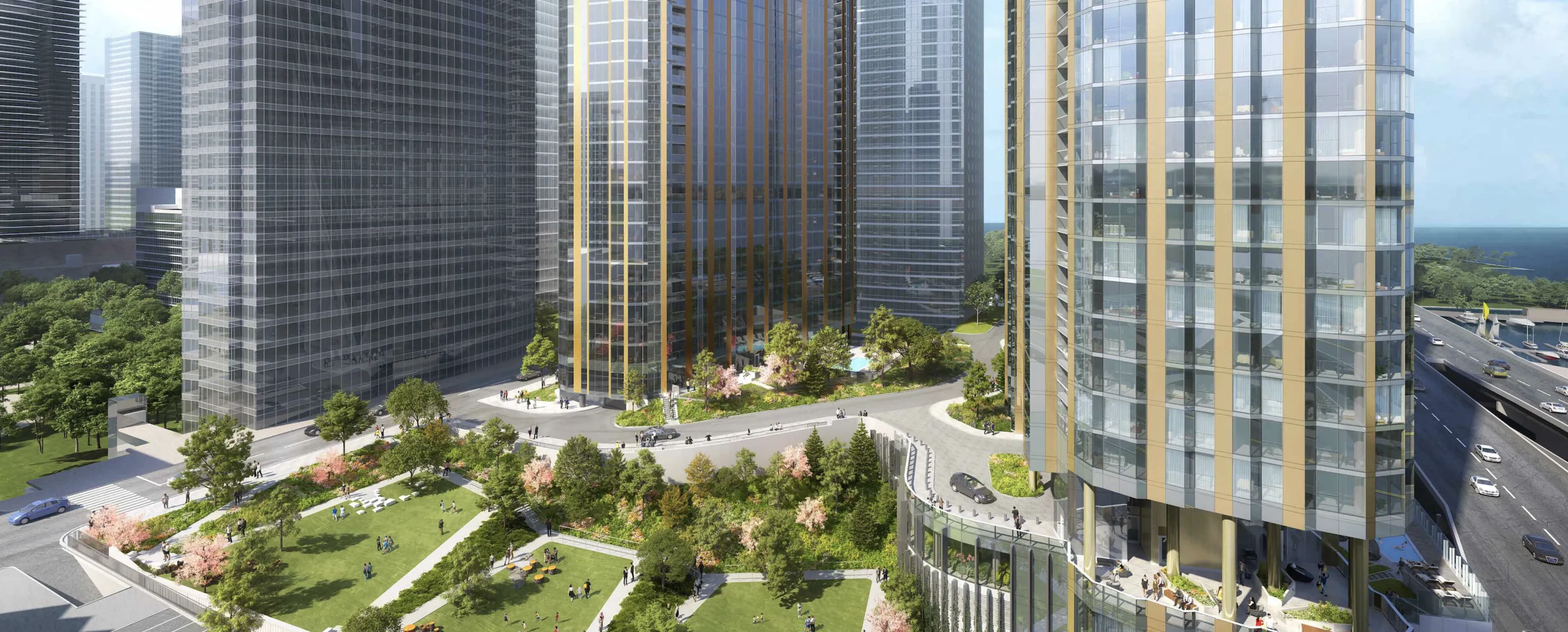 Cascade Apartments in Lakeshore East Chicago