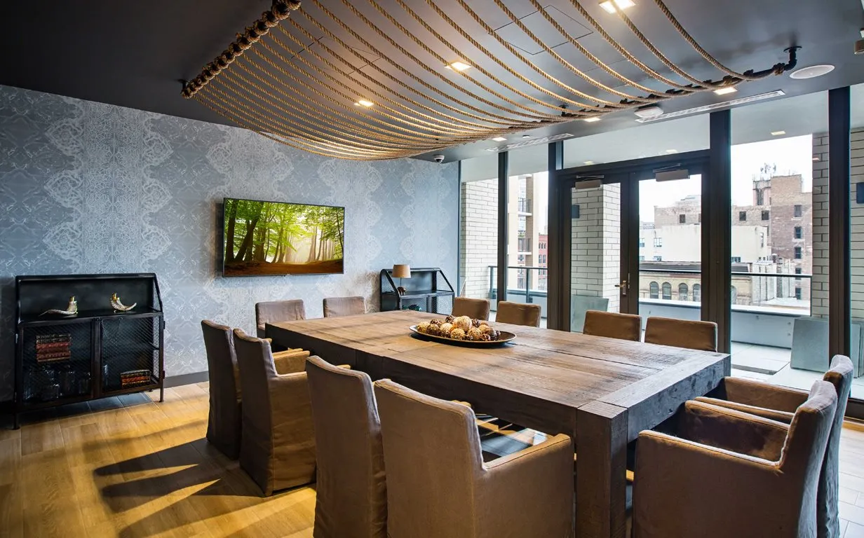 Exhibit on Superior Apartments in River North Chicago lounge