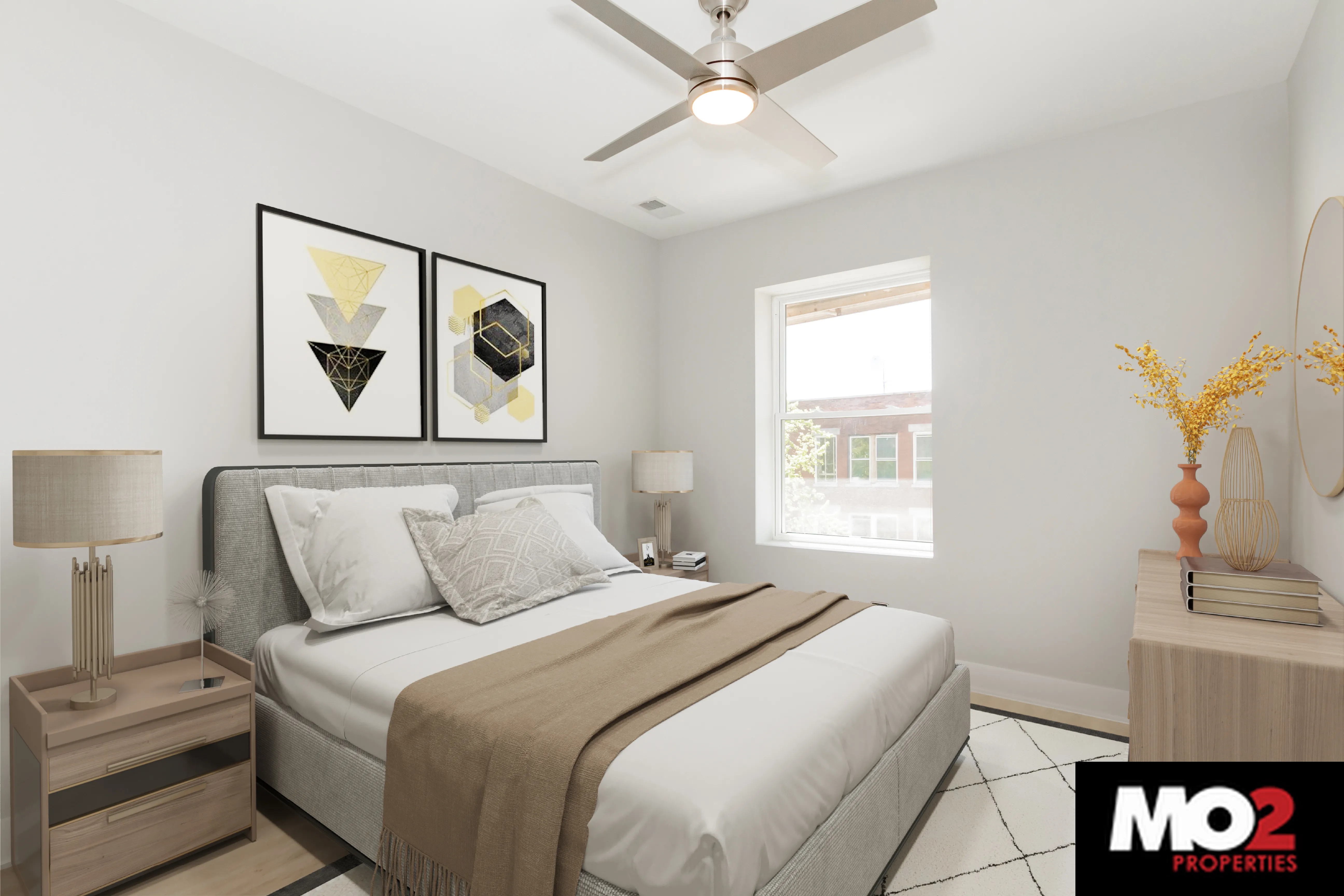 1857 Whipple Bedroom at Cortland Flats