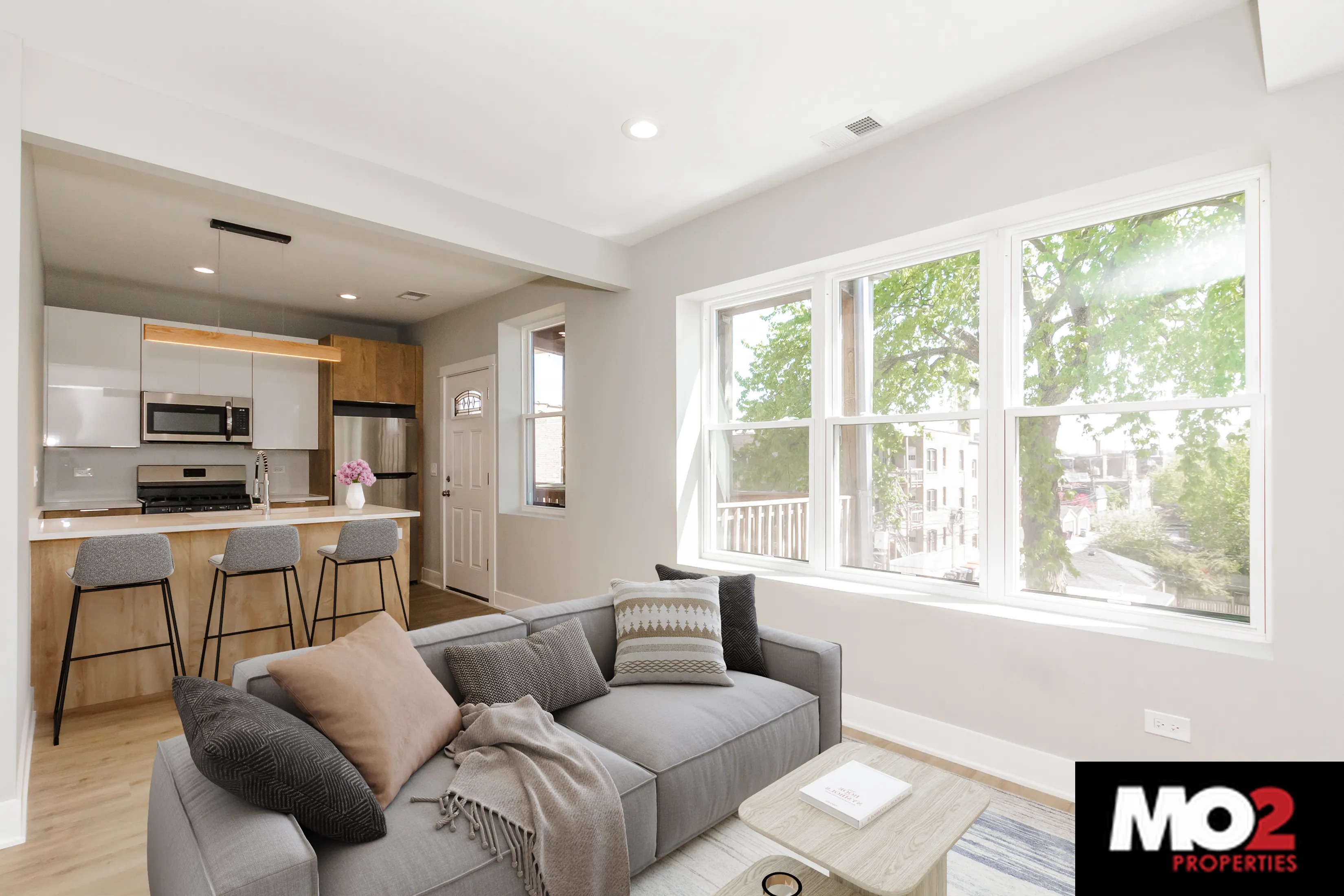 3025 Living room Cortland Flats