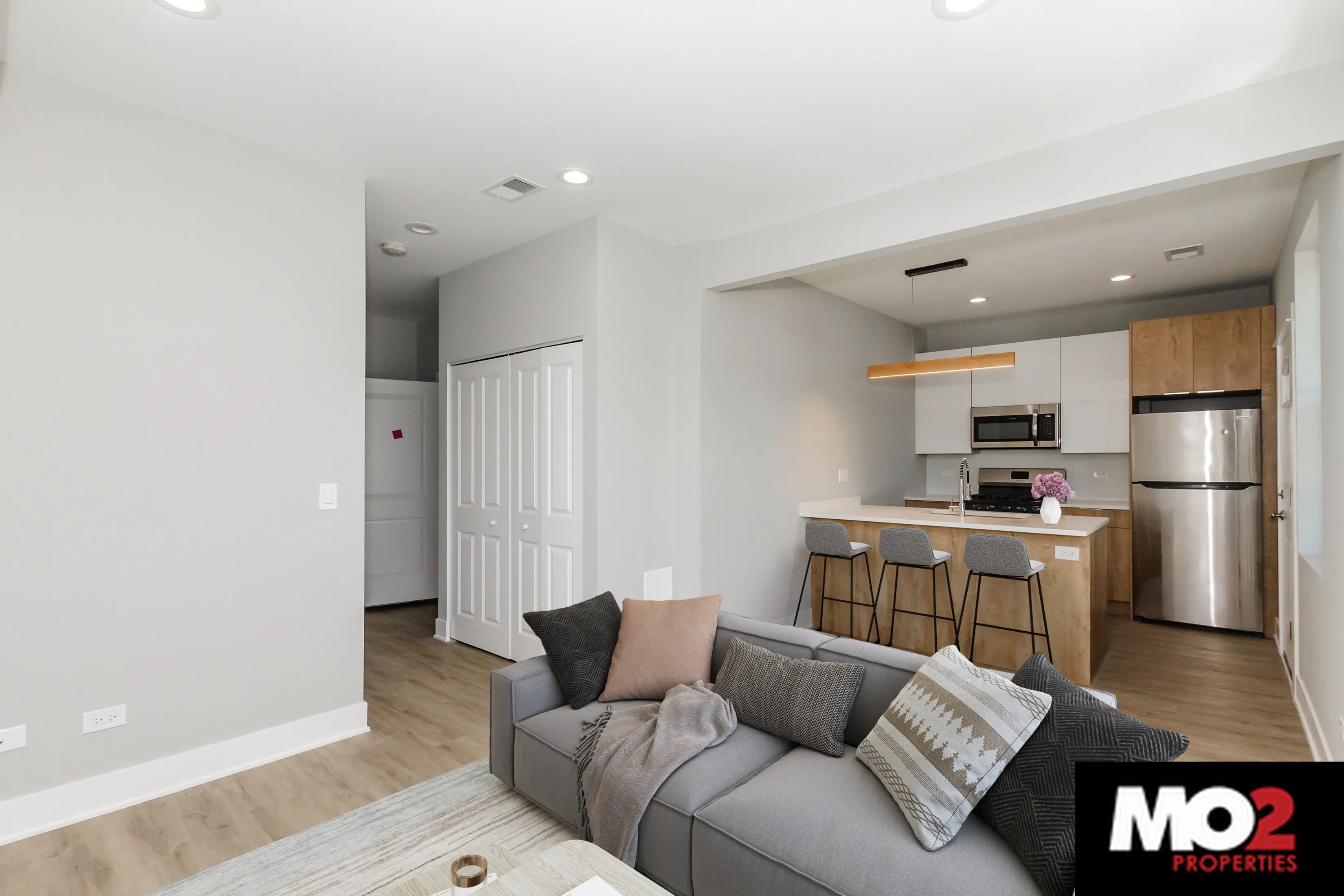 3025 Living room Cortland Flats