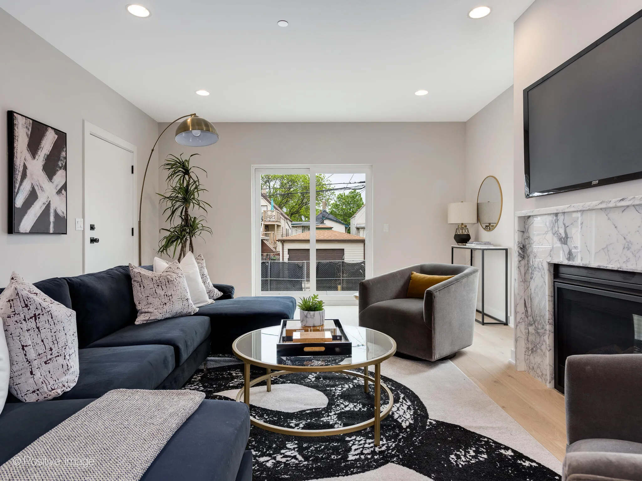 Duplex Down Family Room