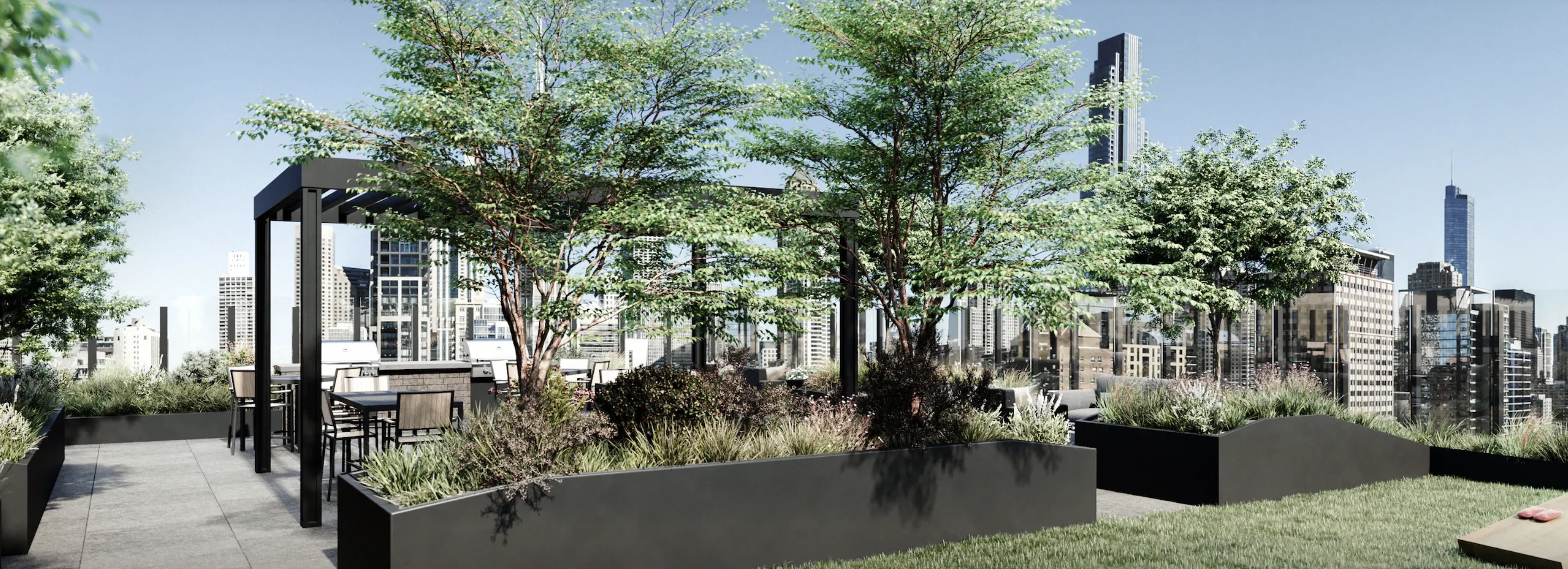 920 North Wells Apartments roof deck