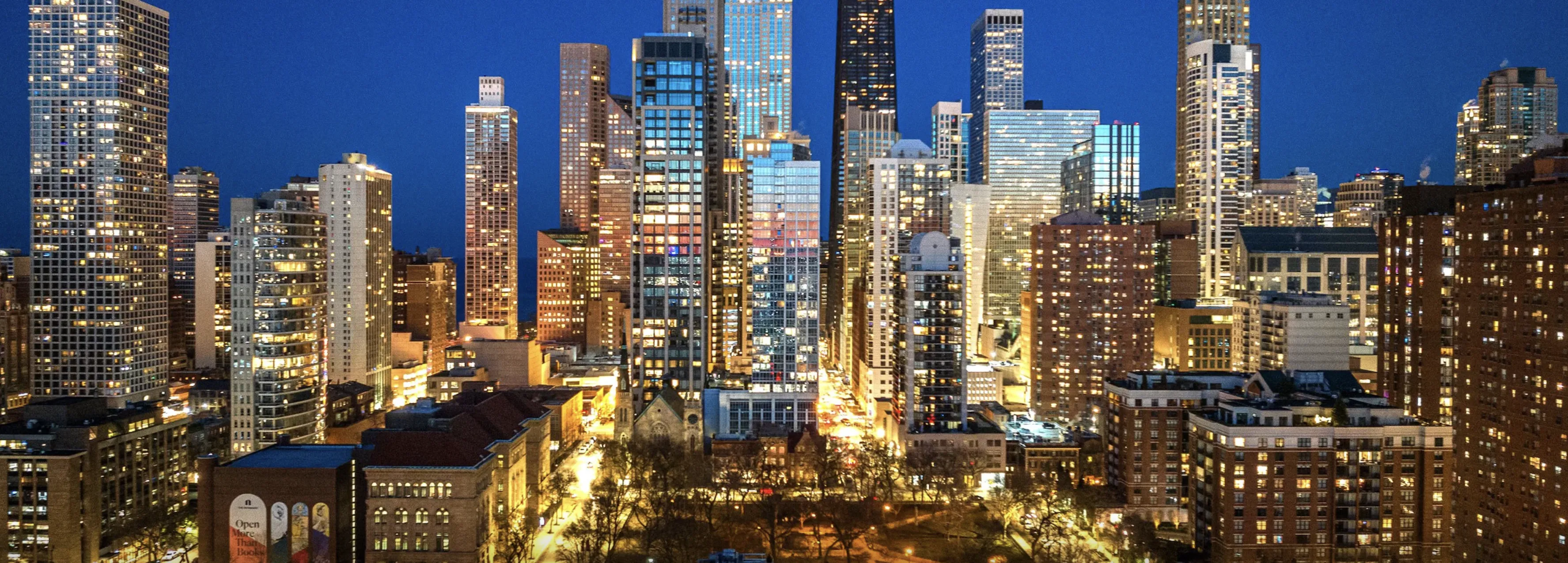 920 North Wells Apartments view east