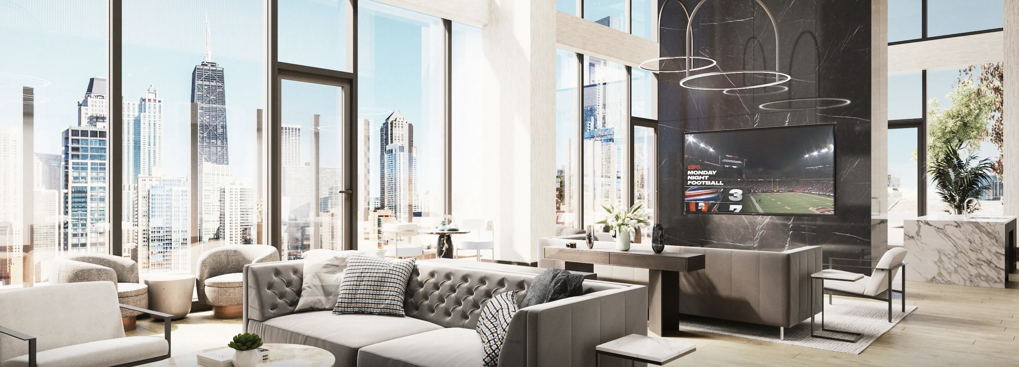 920 North Wells Apartments club room