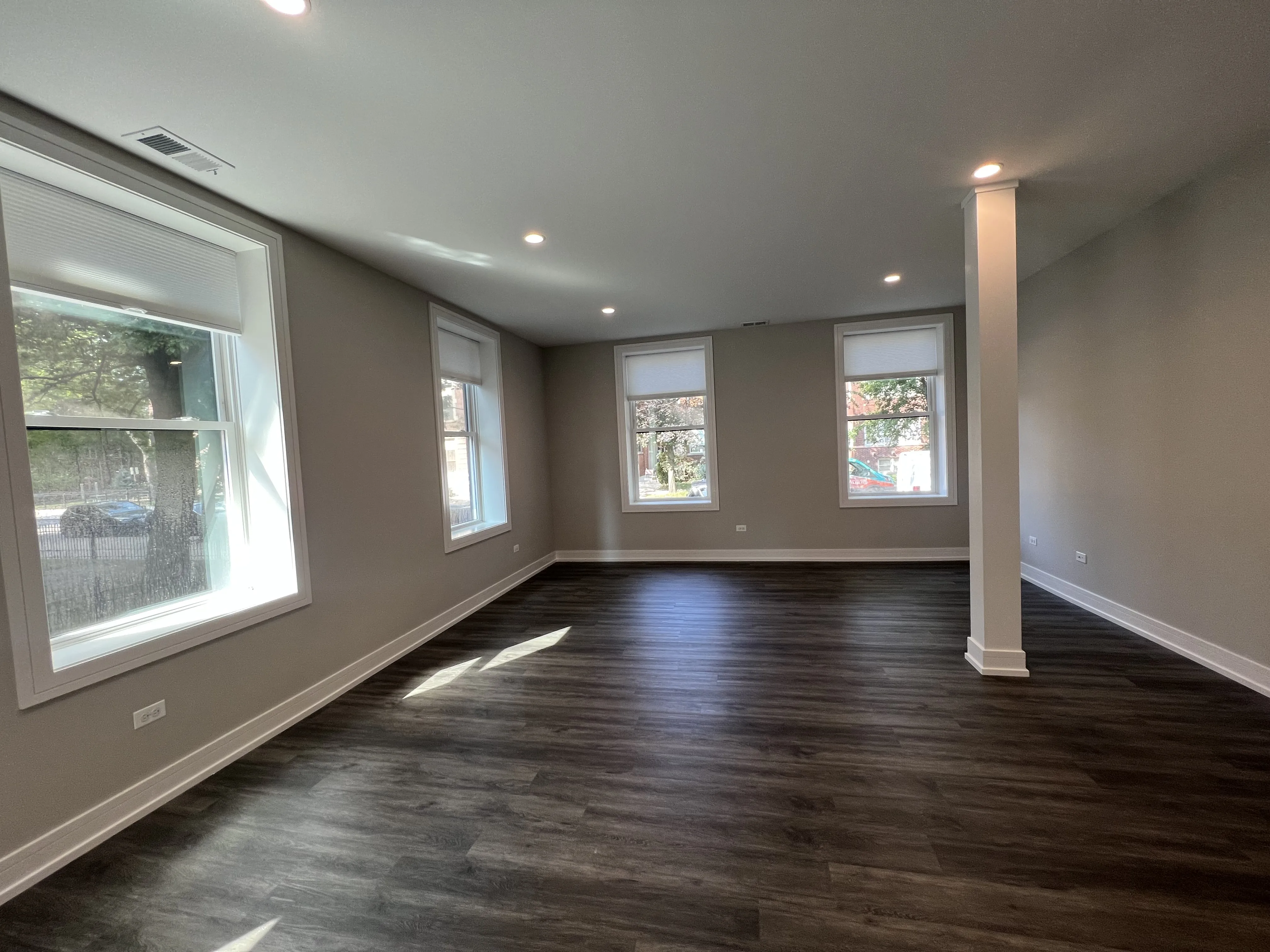 Top floor huge 1 bedroom with a one of a kind layout