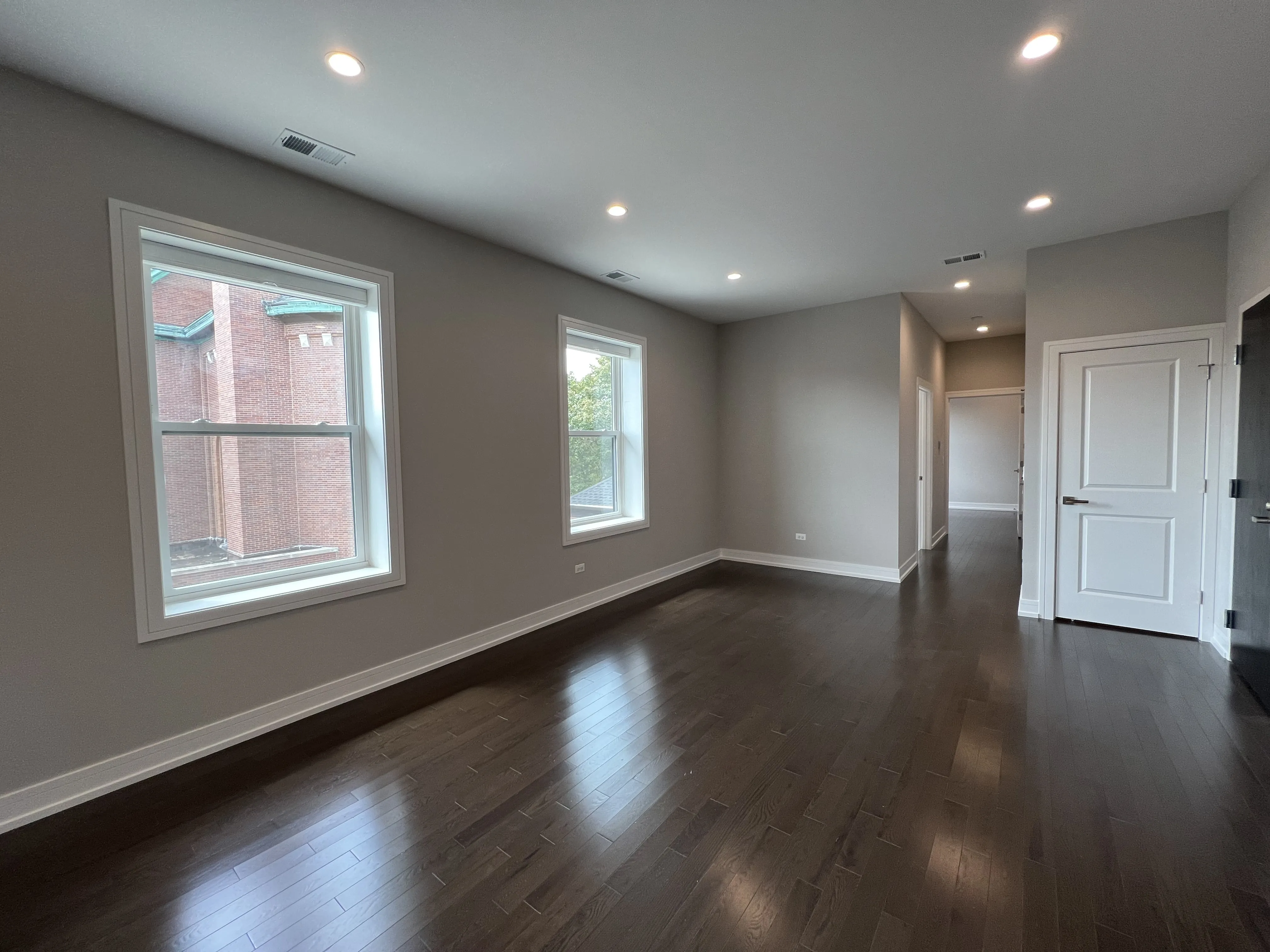 Finished exterior of the Convent