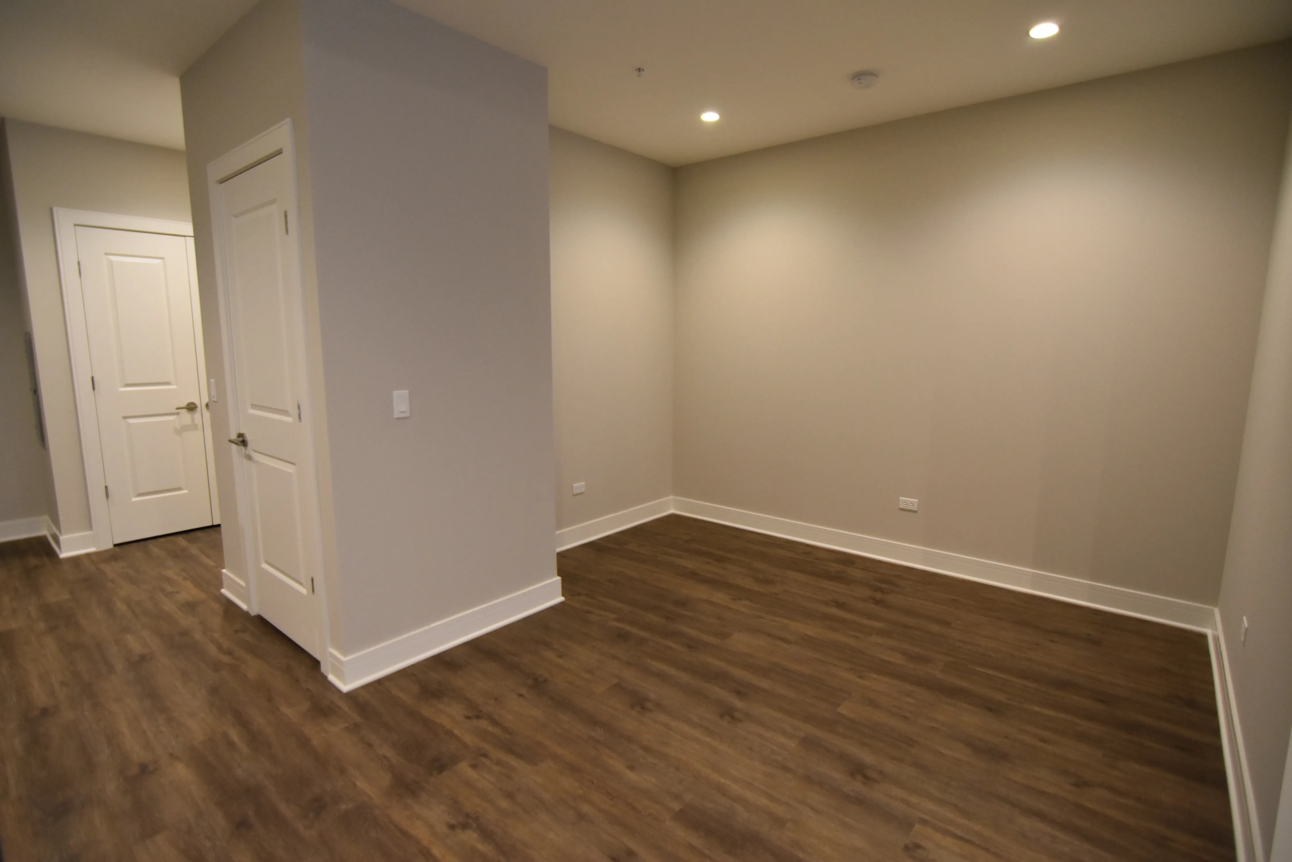 Dog walk at The Eagle Building Apartments