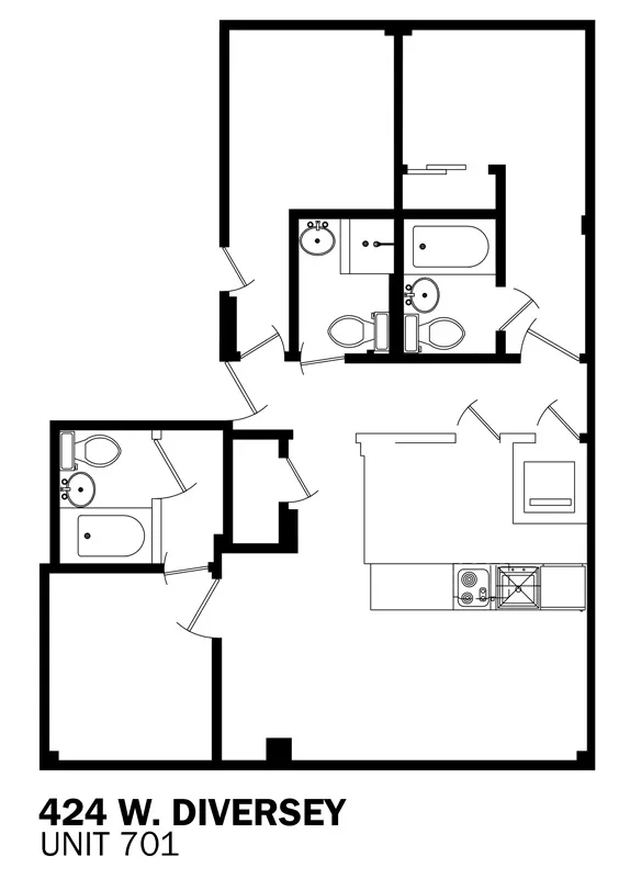 424 W. Diversey Apartments