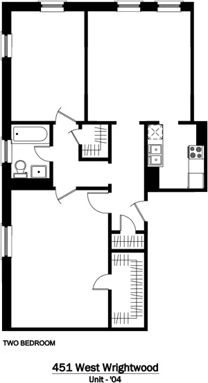 451 W. Wrightwood Apartments
