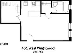 451 W. Wrightwood Apartments