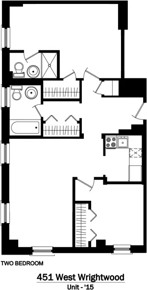 451 W. Wrightwood Apartments