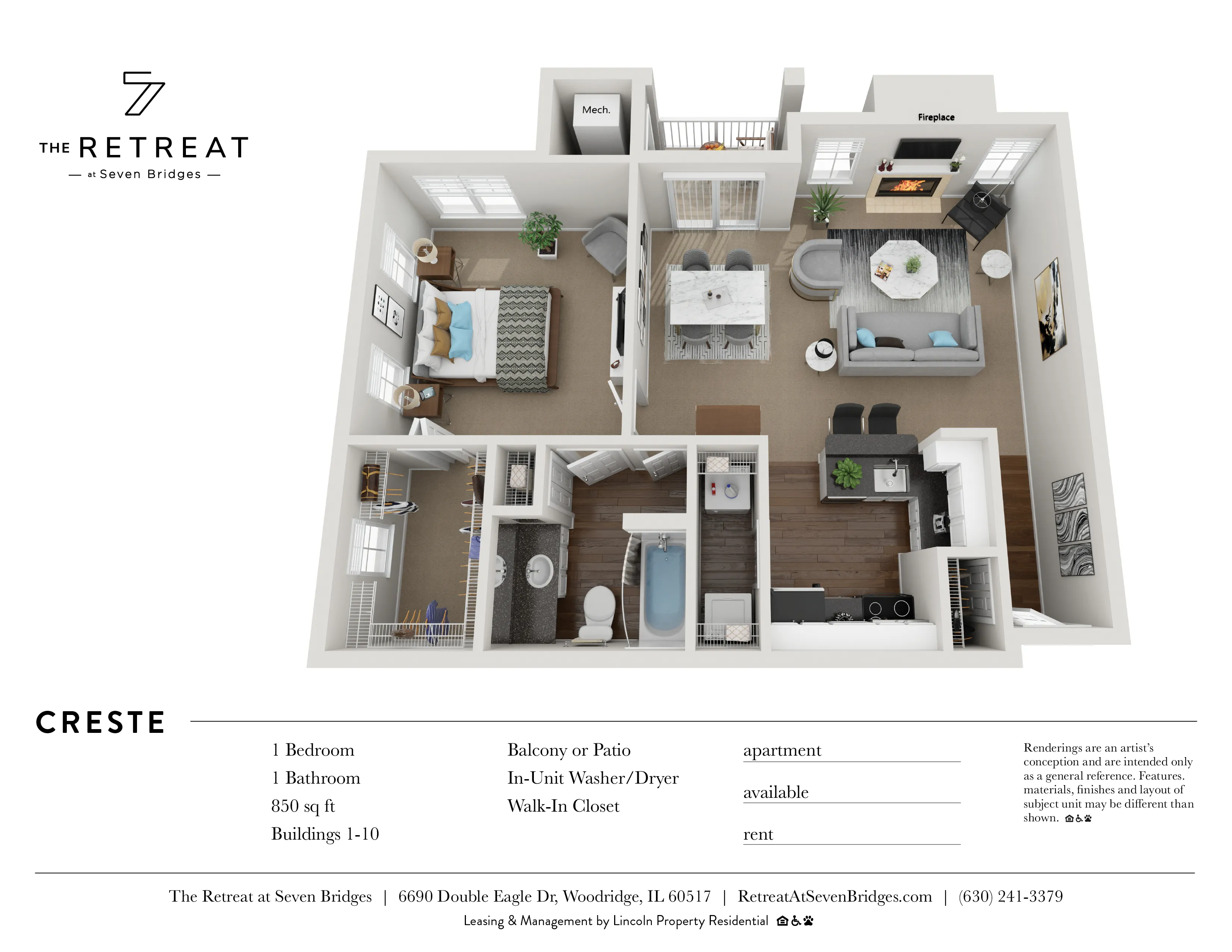 6690  DOUBLE EAGLE DR 60517-Retreat at Seven Bridges-Woodridge-IL