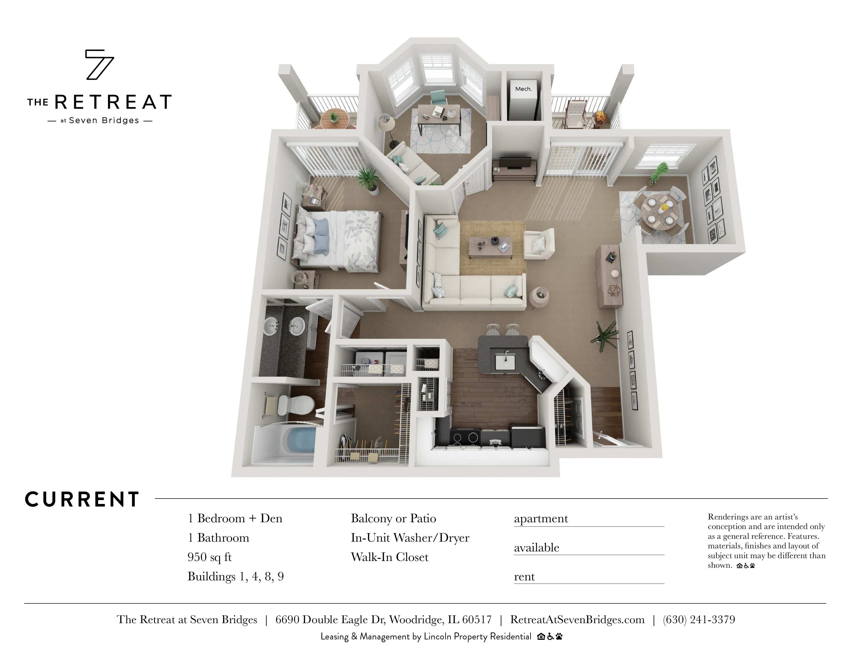 6690  DOUBLE EAGLE DR 60517-Retreat at Seven Bridges-Woodridge-IL