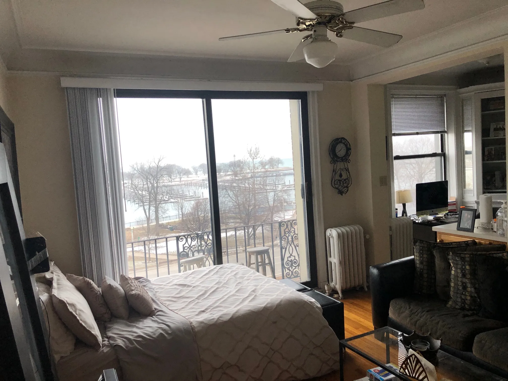 Petite Balconies Overlooking Harbor