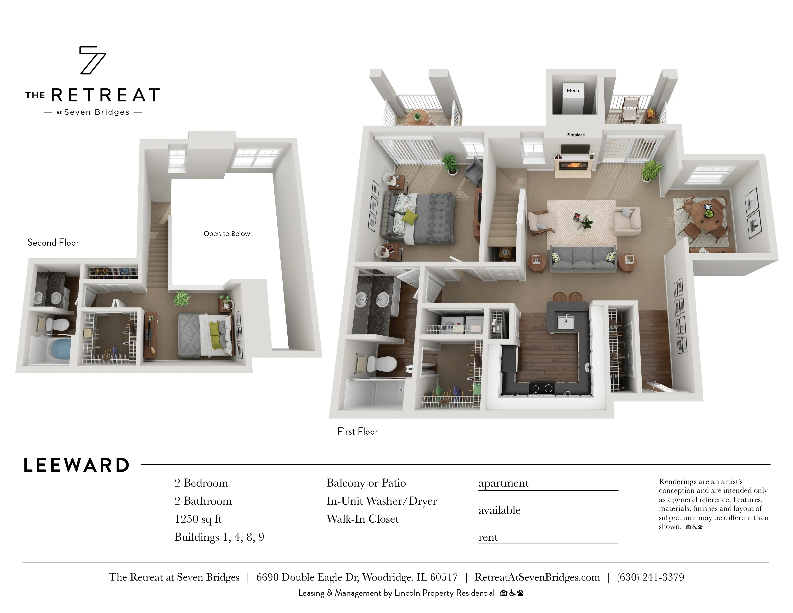 6690  DOUBLE EAGLE DR 60517-Retreat at Seven Bridges-Woodridge-IL