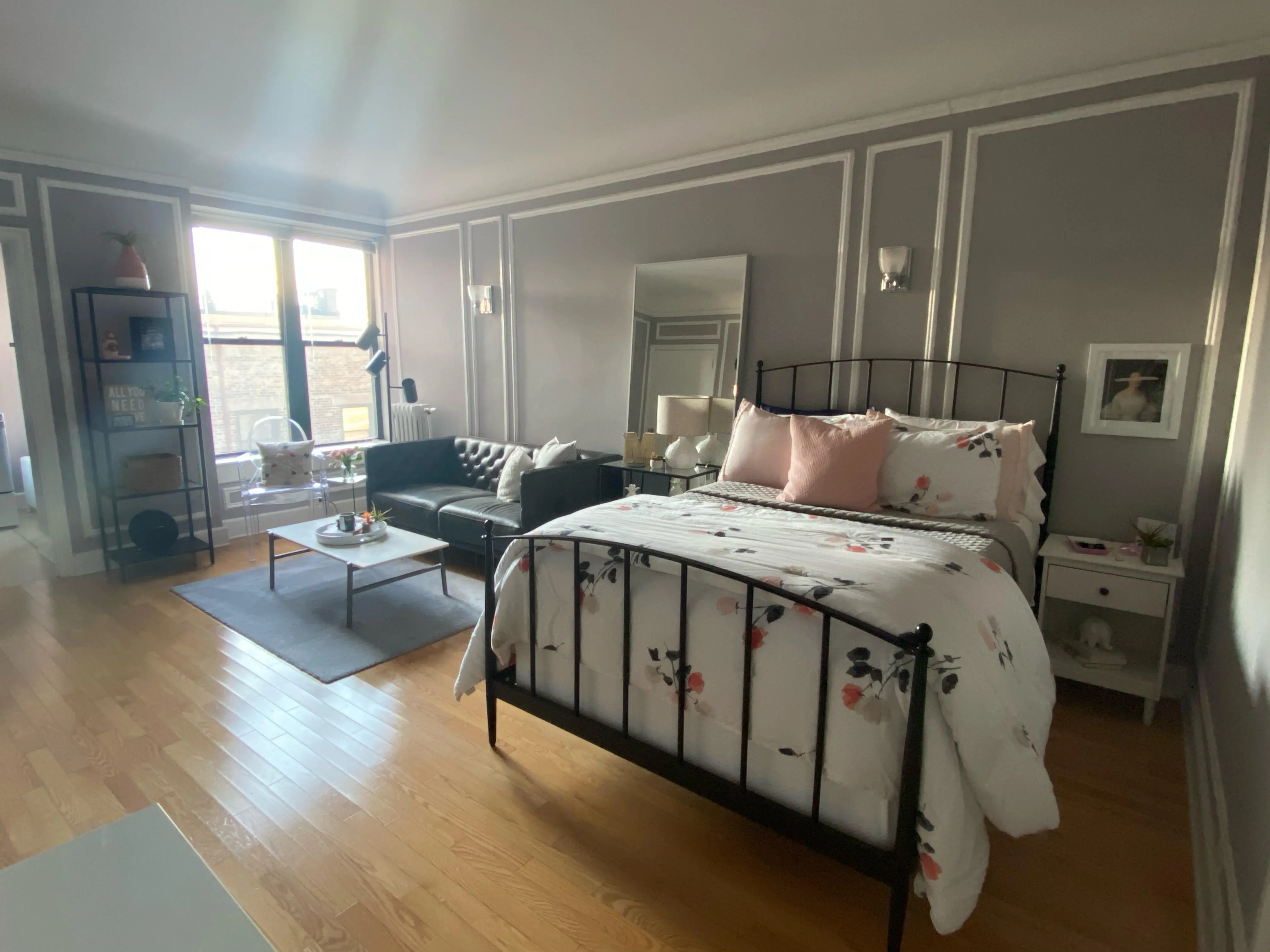 Generously sized studios