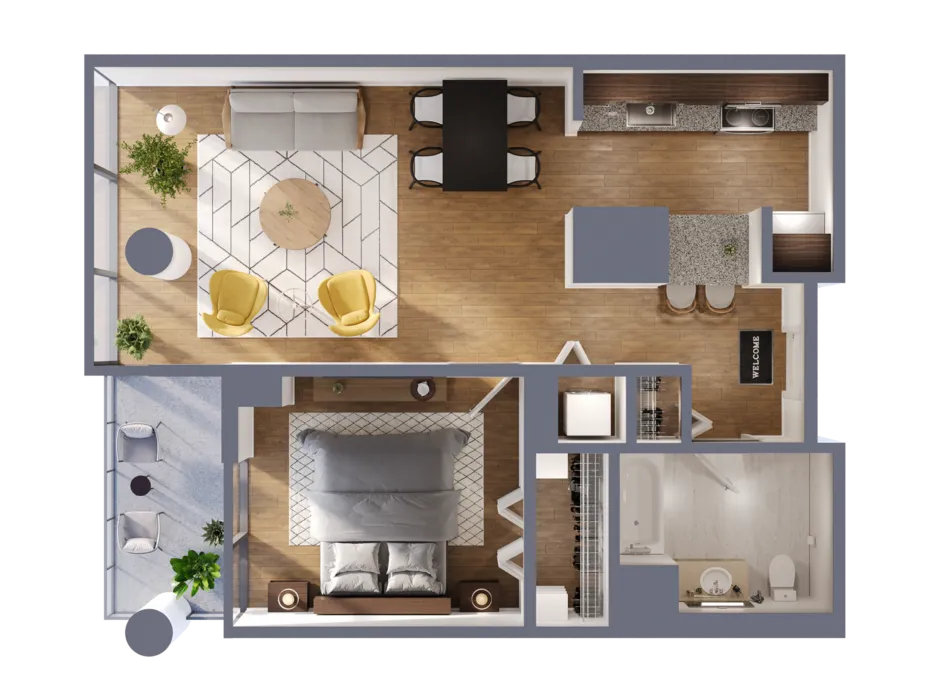 840 W Blackhawk St, ,  60642, USA 60642-unit#205-Chicago-IL