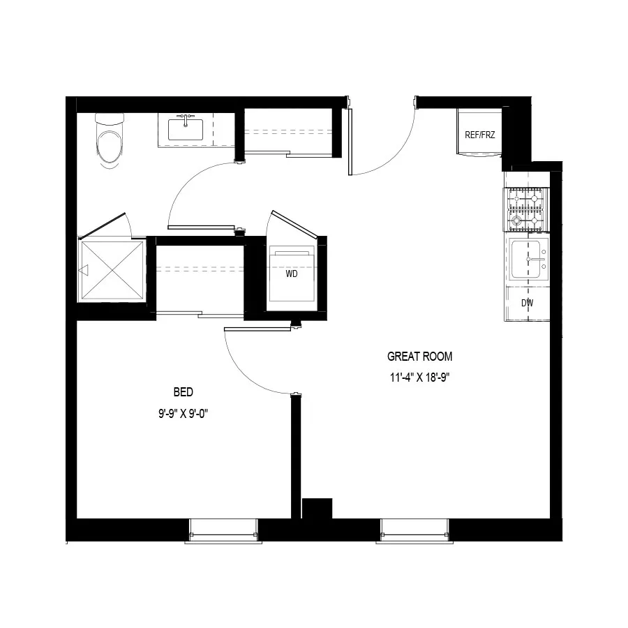 1515 W Monroe St, , 60607, USA 60607-unit#A603-Chicago-IL