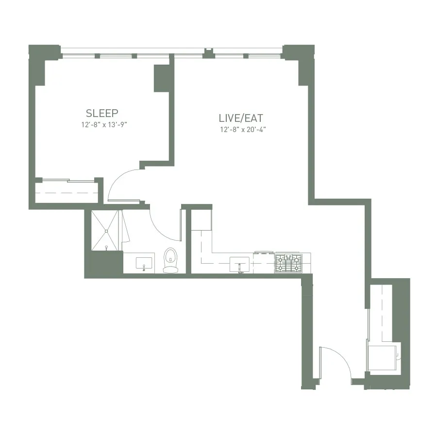 165 N Desplaines St, ,  60661, USA 60661-unit#917-Chicago-IL