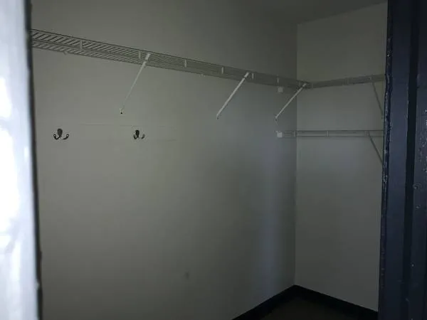 living area in model unit at The Edison Apartments in Edgewater!