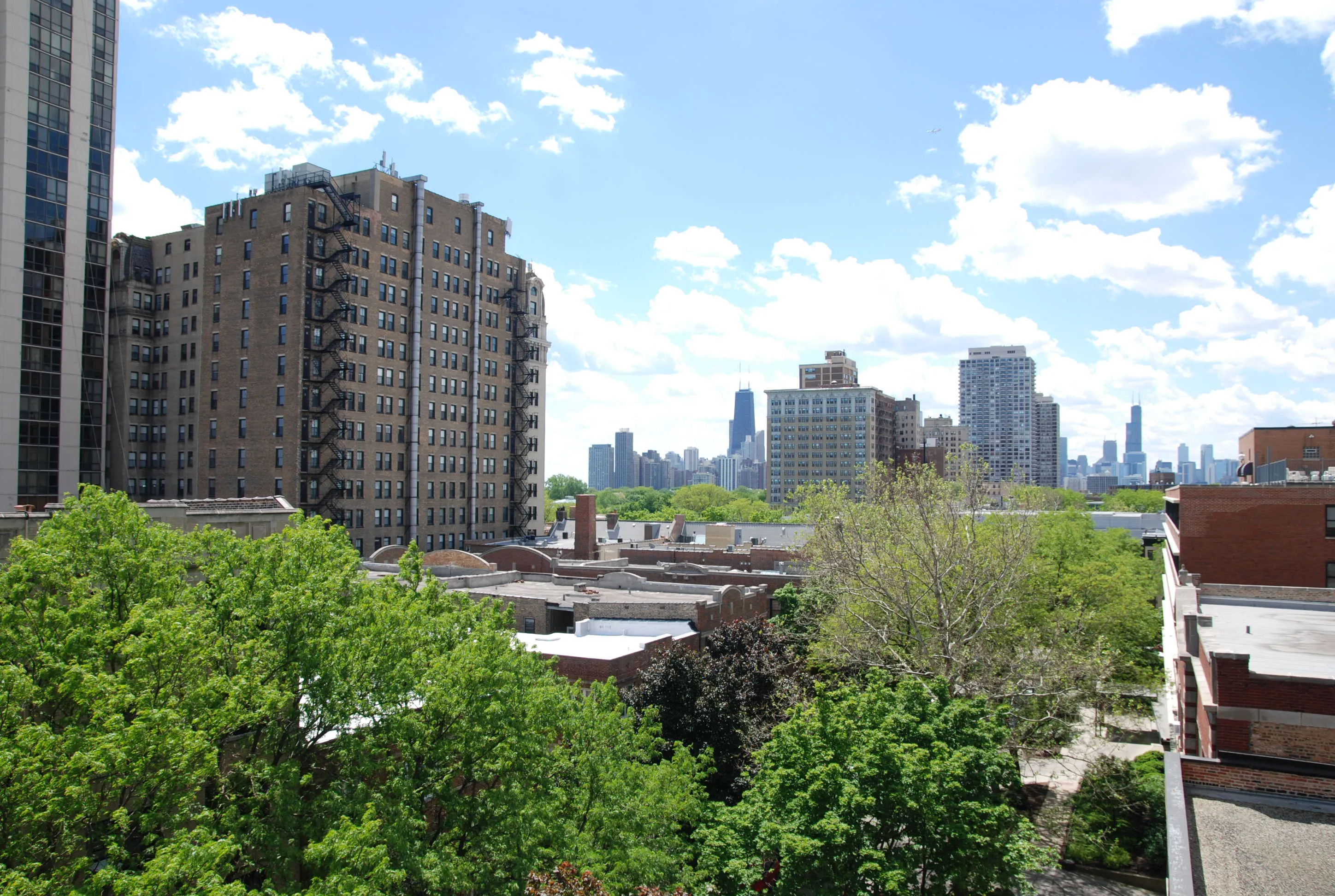 Virtually staged bedroom 