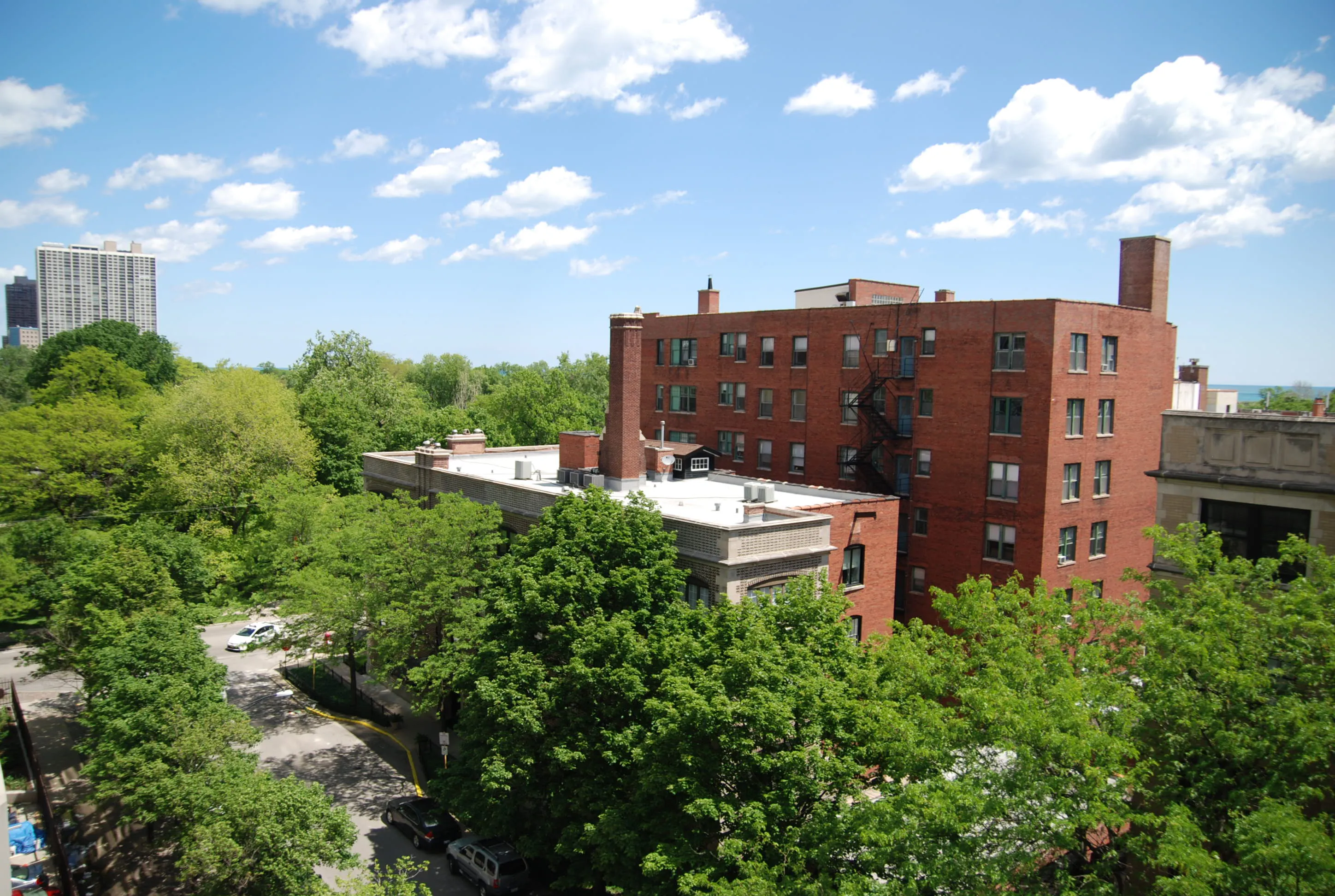 Virtually staged living room in 1 Bedroom