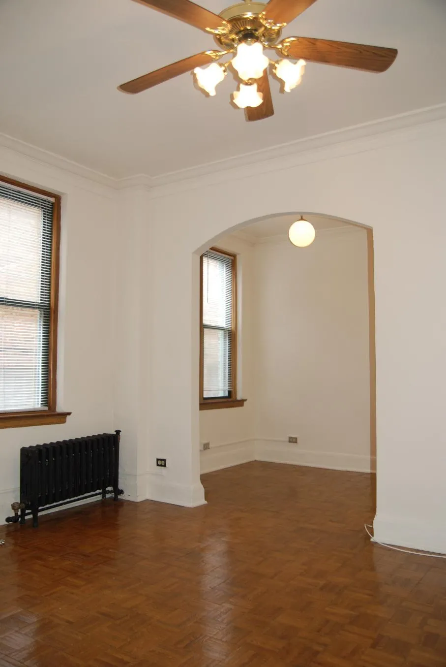 Studio main room looking towards dining room