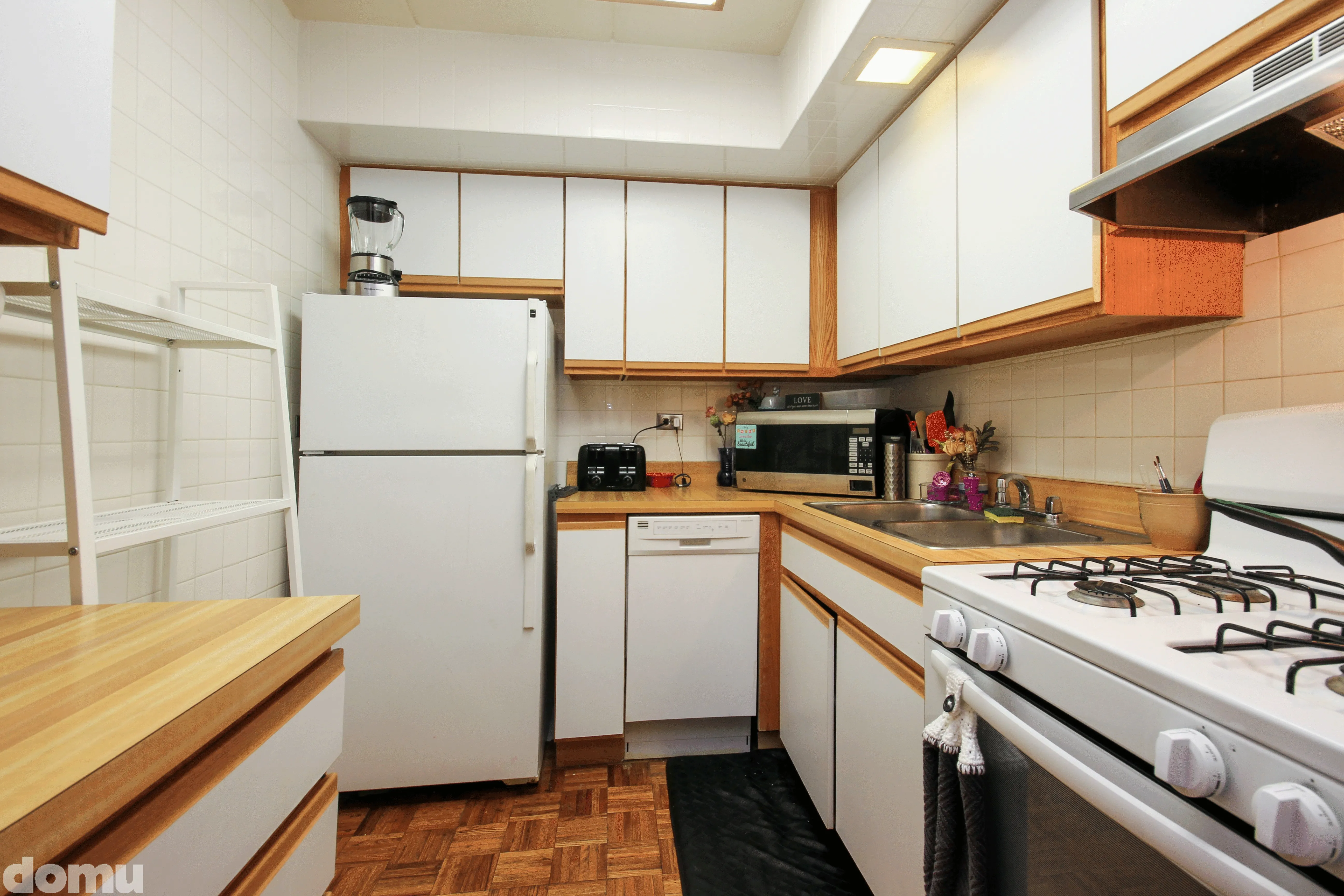 Virtually staged bedroom 