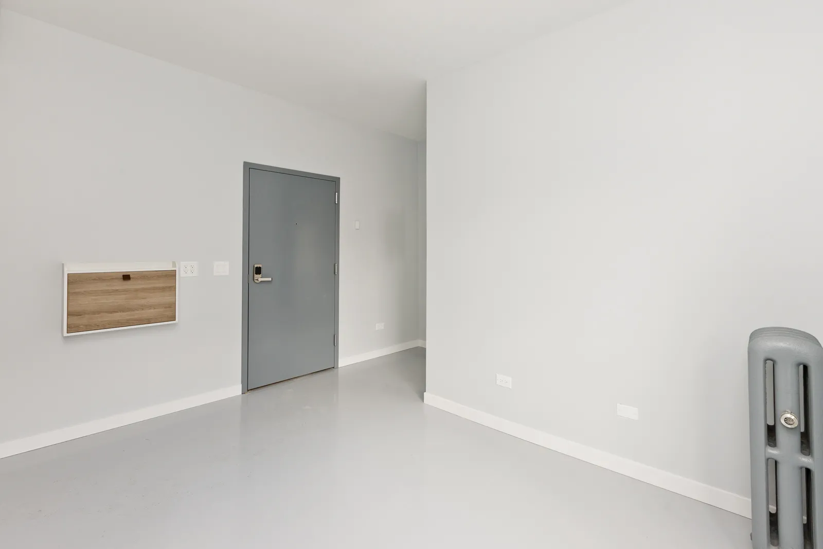 model kitchen at The Darlington Apartments in Uptown Chicago