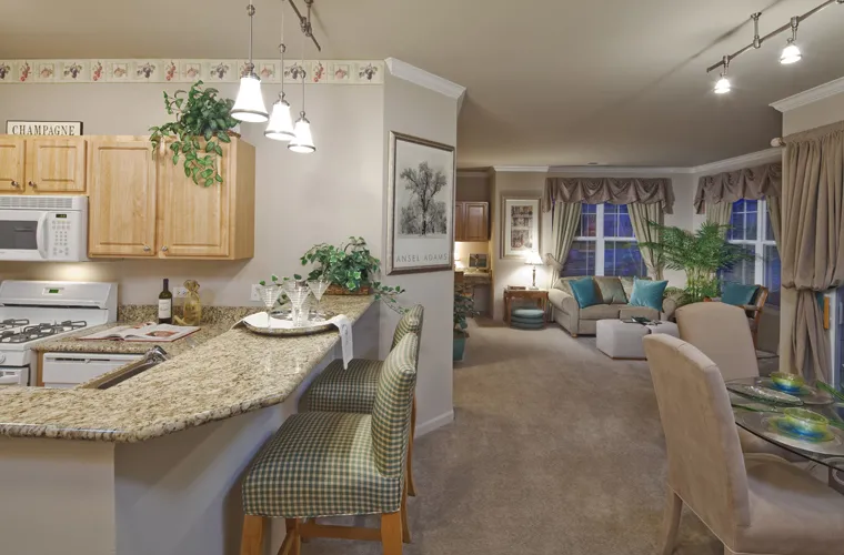 entrance to Bristol Station Apartments in Naperville, IL