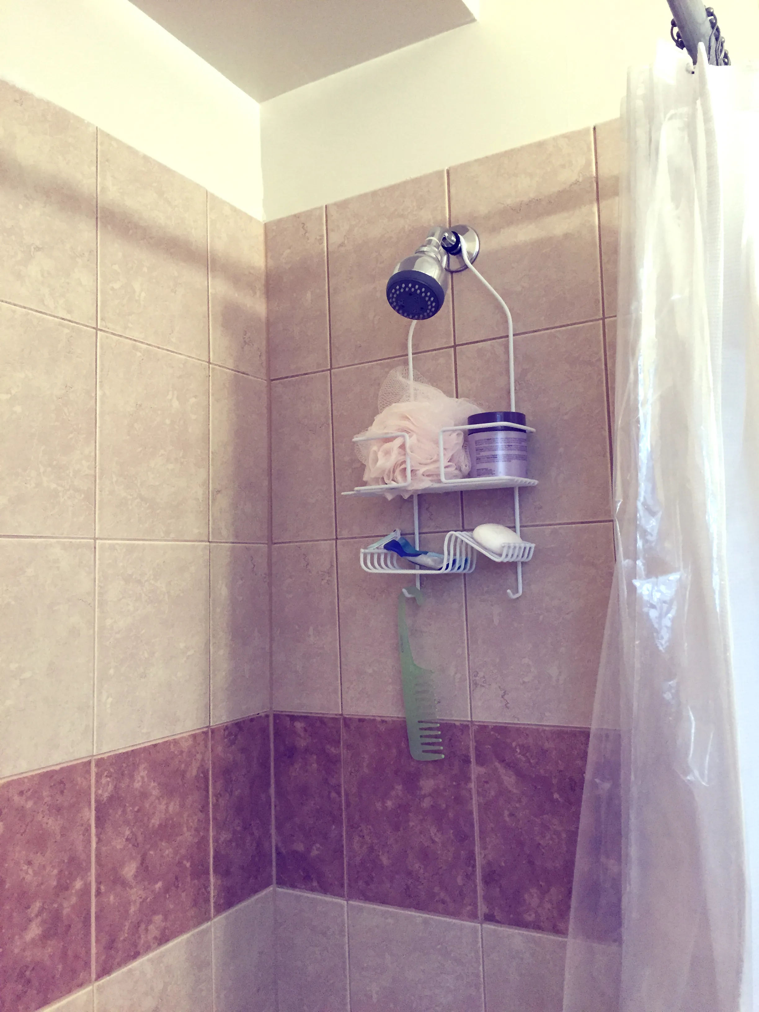 Newly tiled shower (also GREAT water pressure, underrated plus)