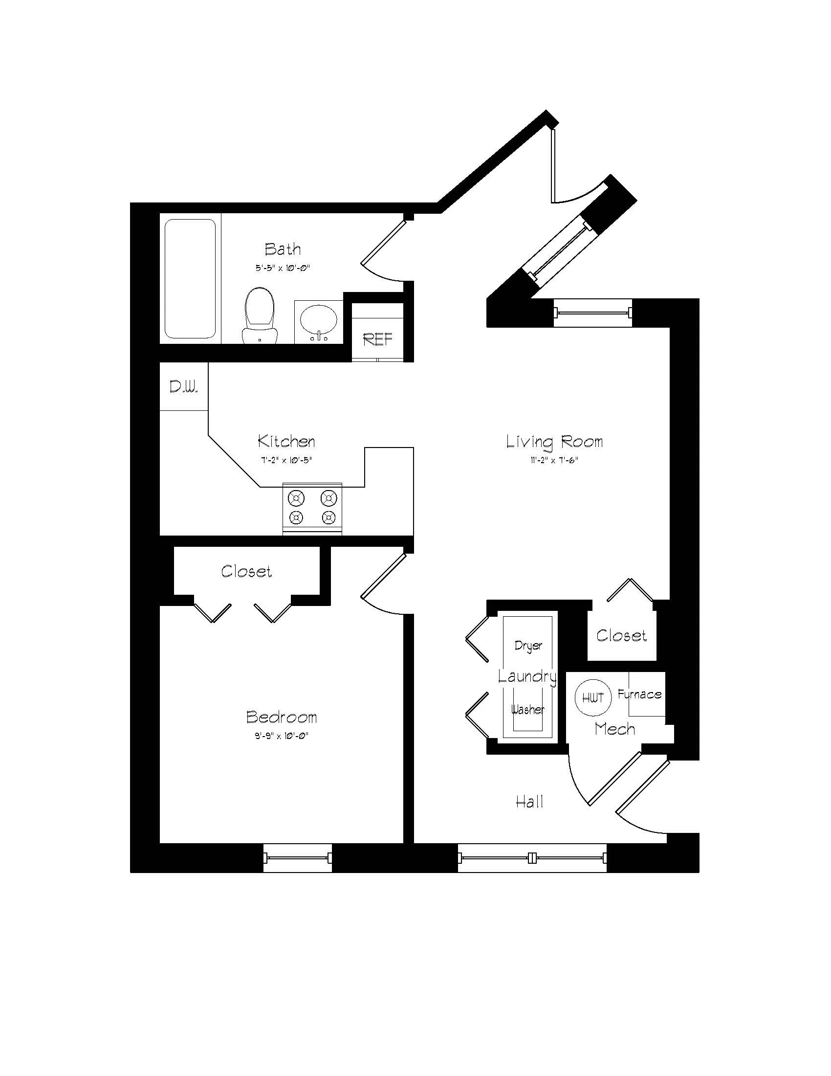 1164 W GRAND AVE 60642-Grand/Racine-unit#4R-Chicago-IL