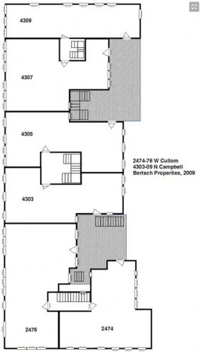 2474-76 W Cullom / 4303-09 N Campbell Apartments