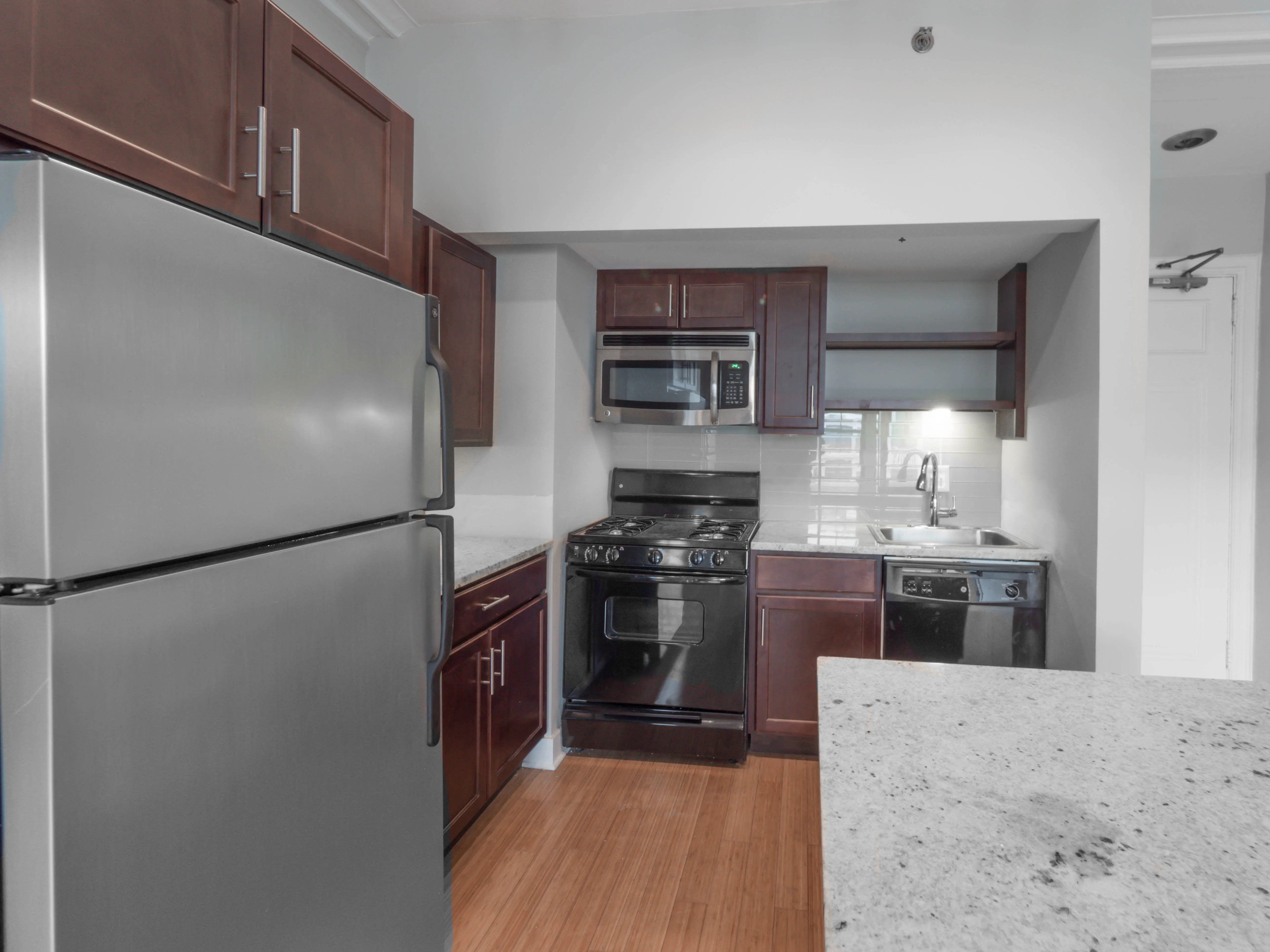 the rooftop at The Belmont By Reside Apartments